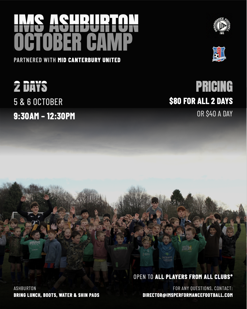 IMS x MCU 2-Day Ashburton Camp