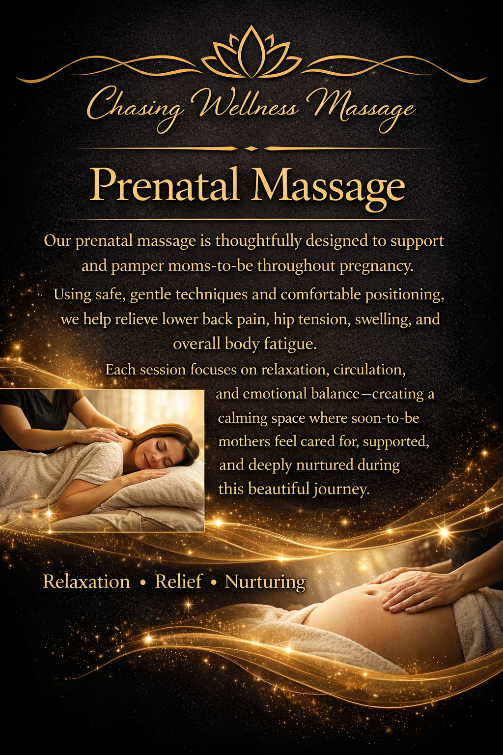 Prenatal Massage 75 min