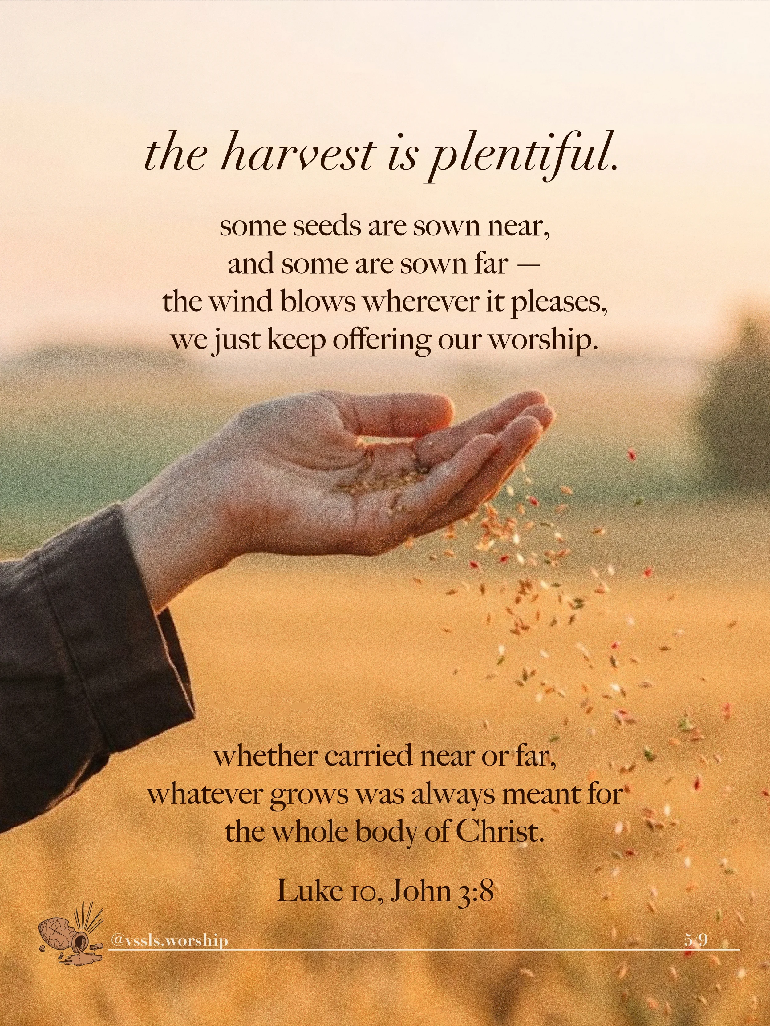 I am watching over my word to perform it: “gift from within the Church for the Church”