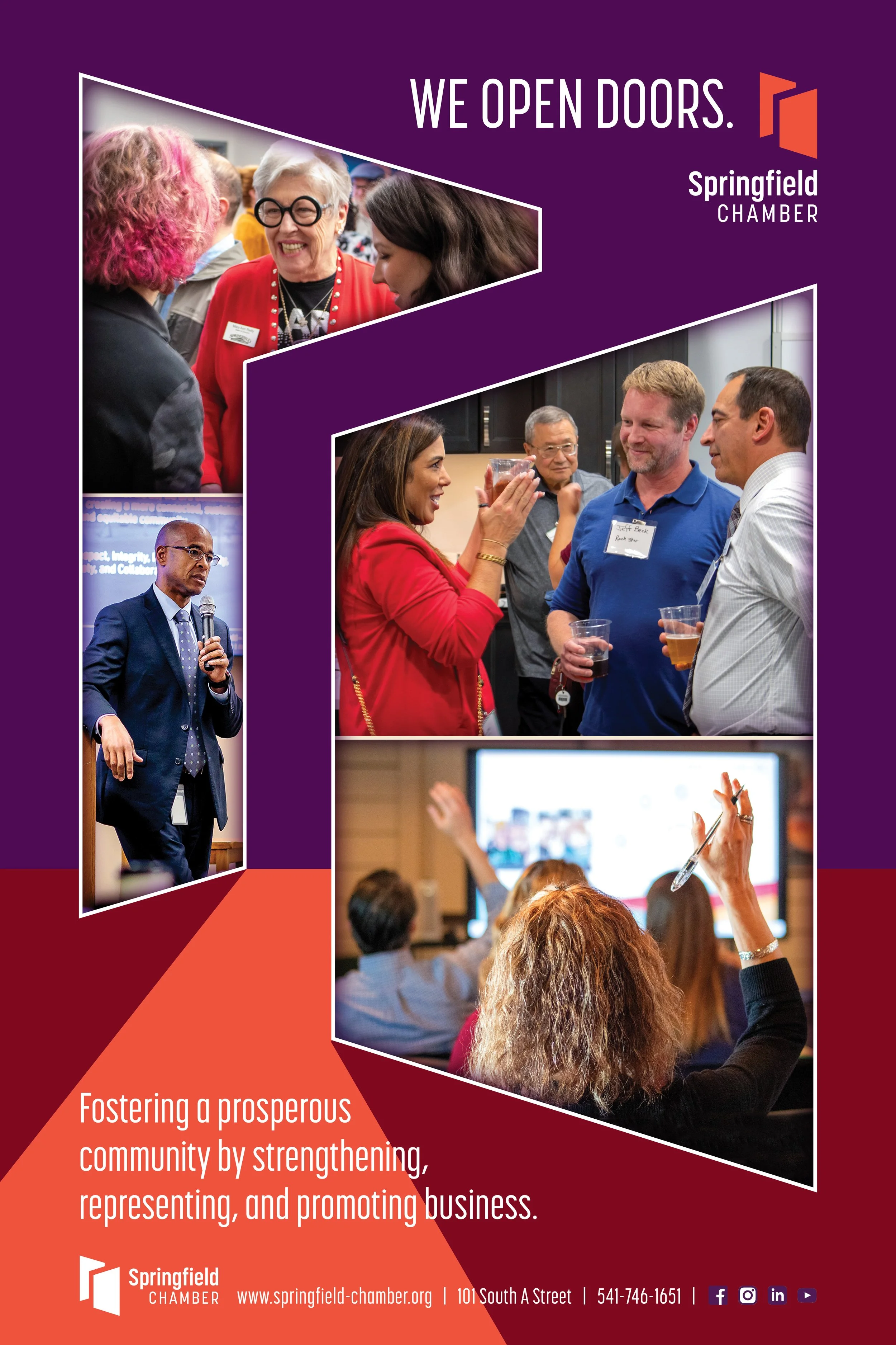 24"x36" A-Frame signage for events