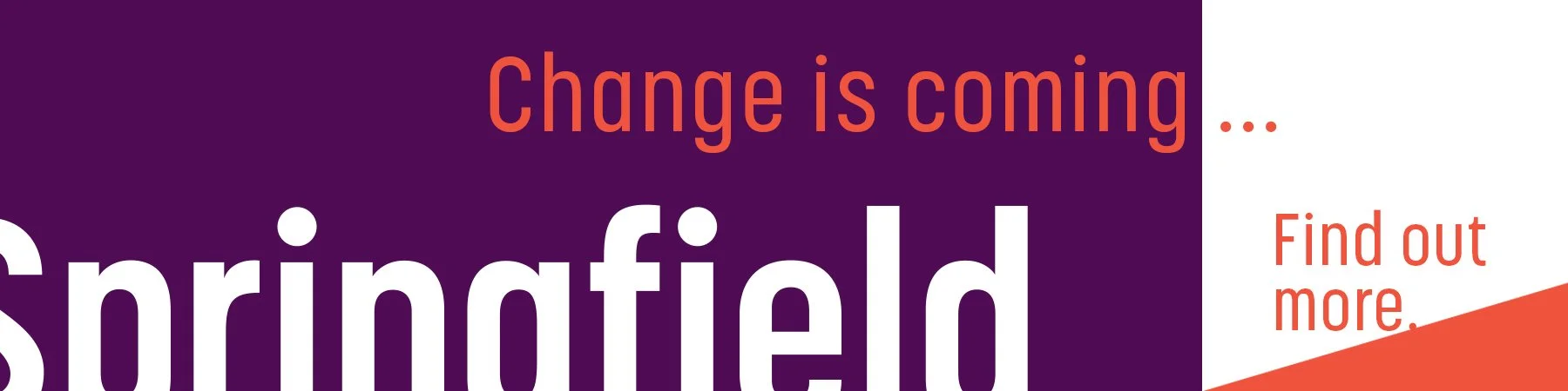 Digital banner ad teaser campaign for the rebrand