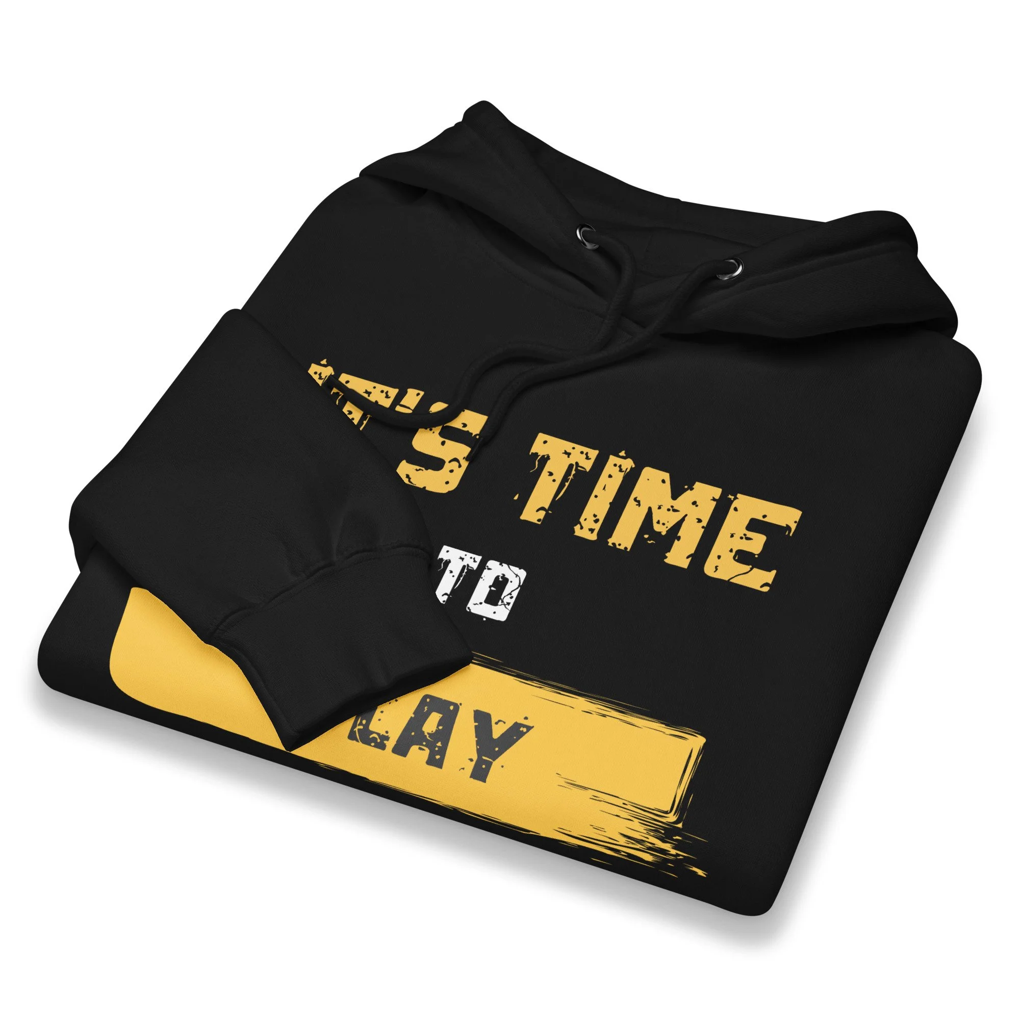 Hoodie Unissexo Premium "IT'S TIME TO PLAY" | Corte Regular | MT GAMING MERCH