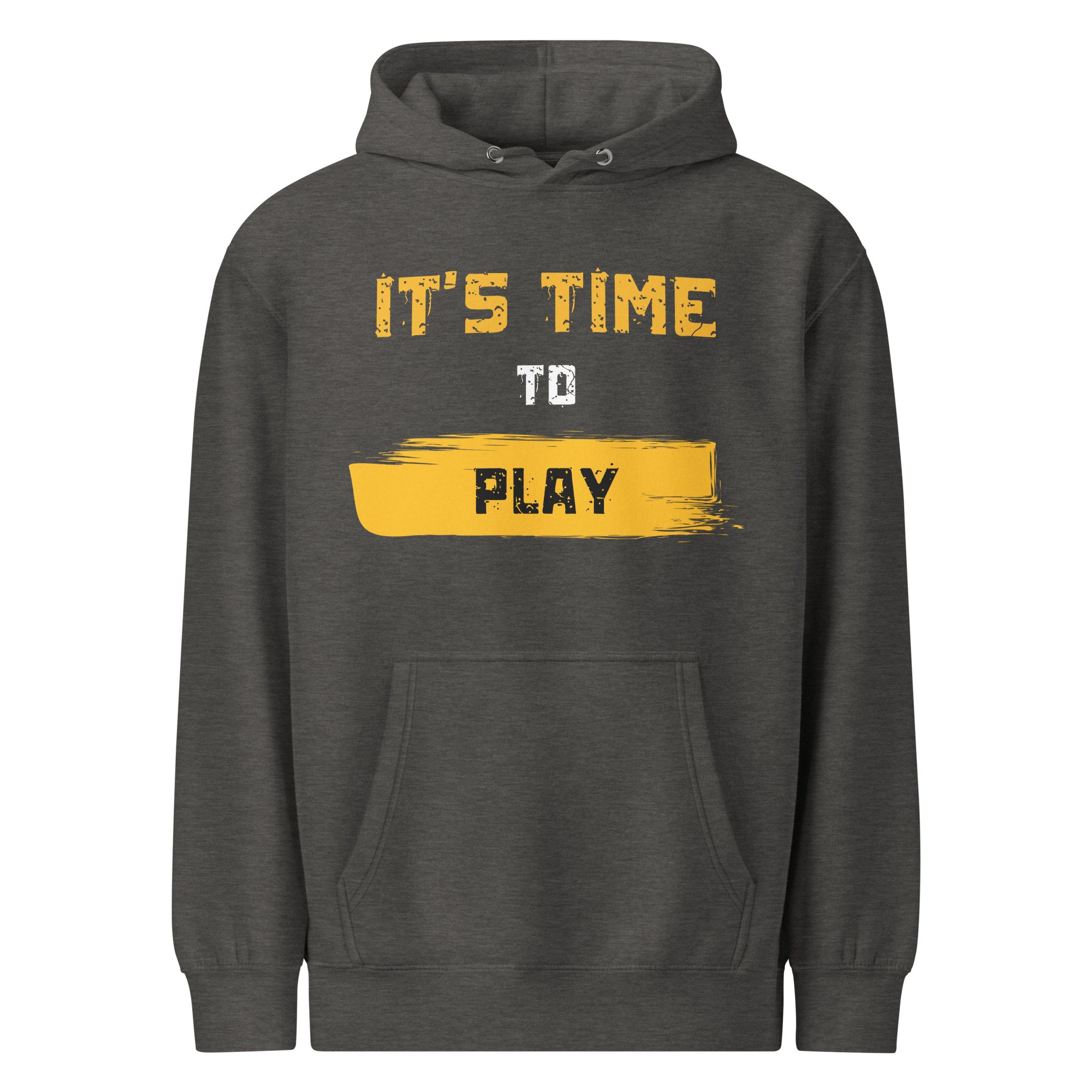 Hoodie Unissexo Premium "IT'S TIME TO PLAY" | Corte Regular | MT GAMING MERCH