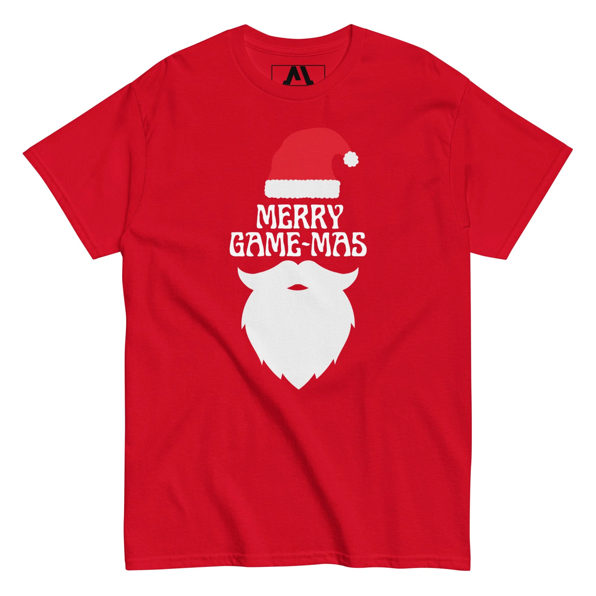 T-shirt Clássica Unissexo "MERRY GAME-MAS" |  Corte Estruturado | MT GAMING MERCH