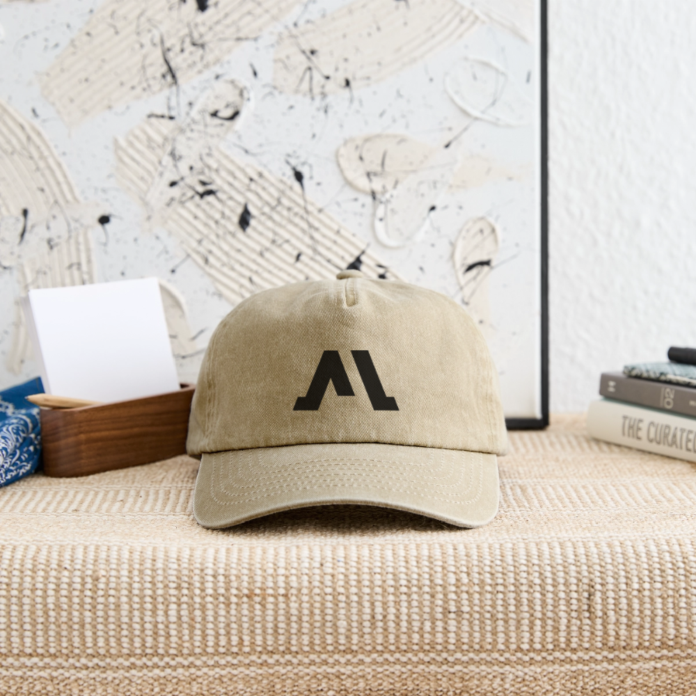 Boné Relaxed Vintage "MT GAMING MERCH" | Perfil Alto | 5-Painéis em Algodão