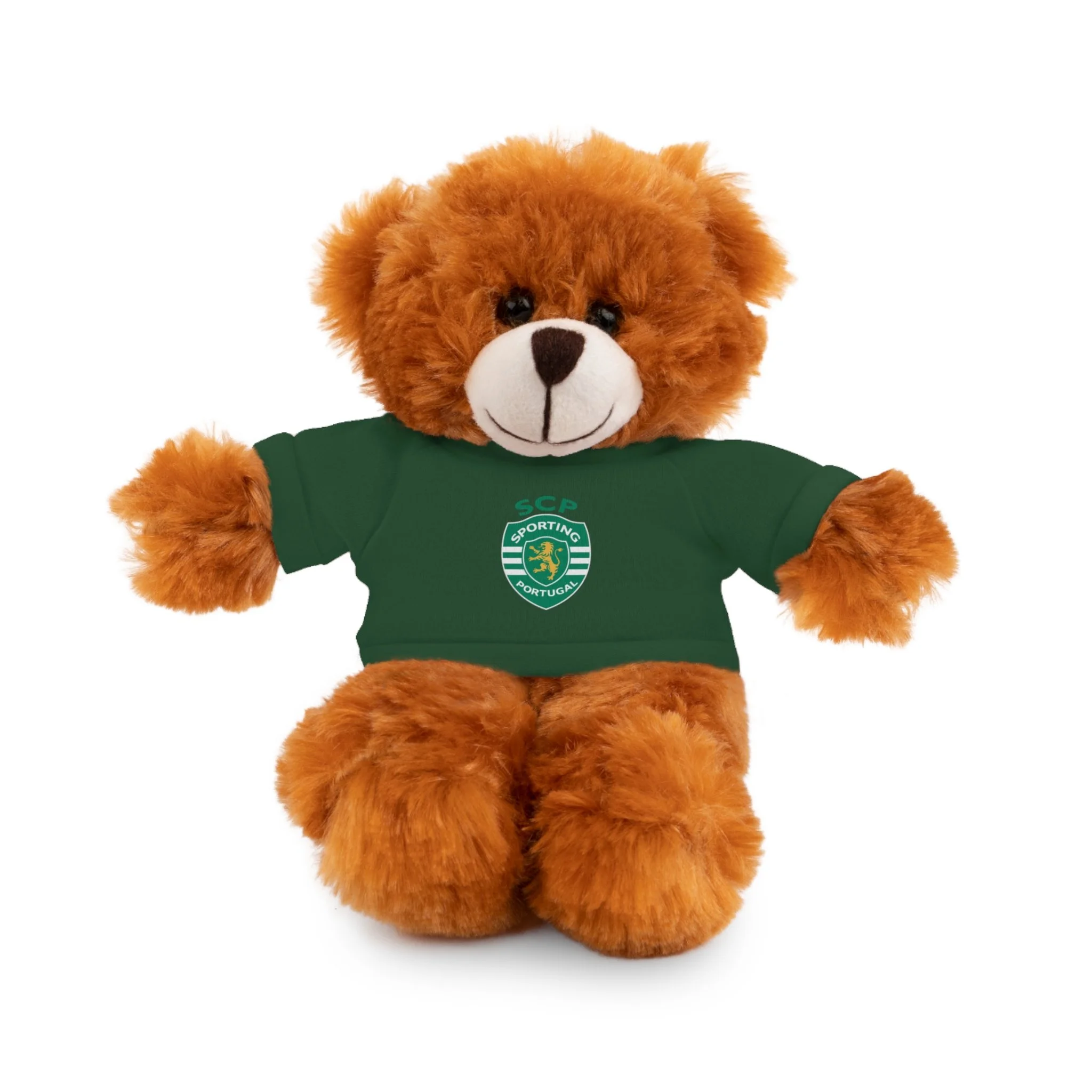 Ursinho de Peluche com T-shirt do SCP | Presente Macio para Crianças e Adeptos