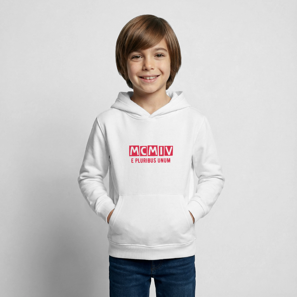 Hoodie Infantil SL Benfica "MCMIV - 1904 - E PLURIBUS UNUM" | Para Pequenos Adeptos