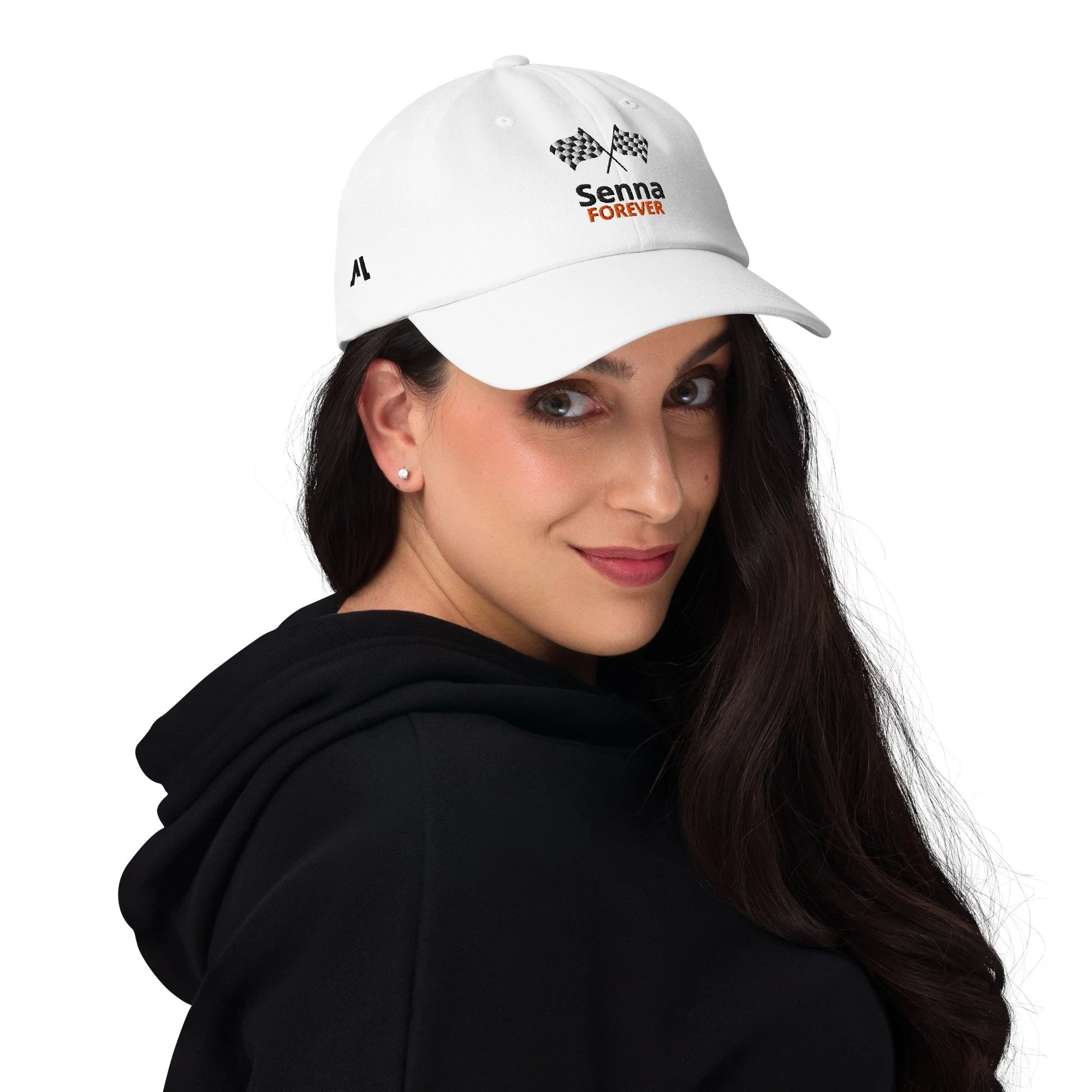 Boné Dad Hat "SENNA FOREVER" | Perfil Baixo | Ajustável