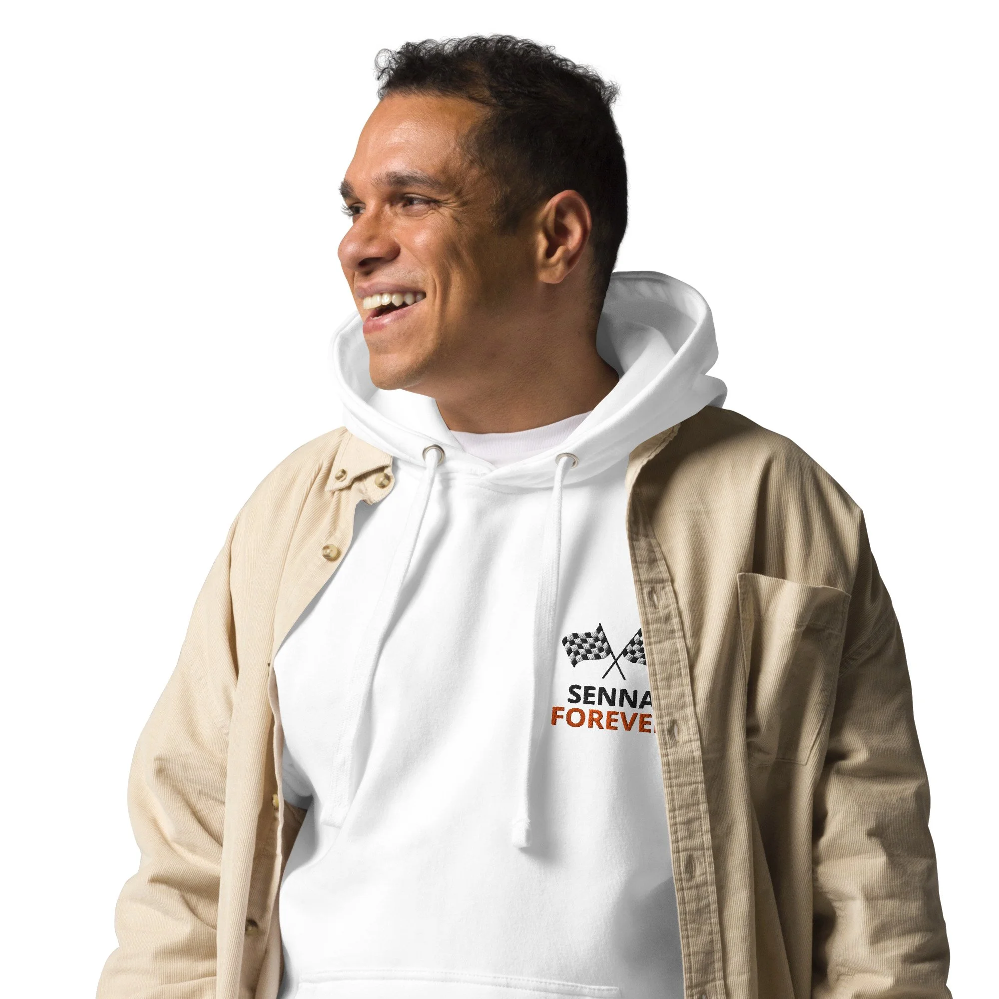 Hoodie Unissexo "SENNA FOREVER" | Tributo Suave e Confortável