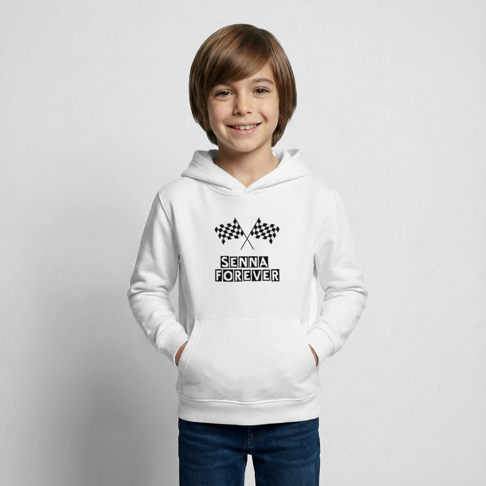Hoodie Infantil "SENNA FOREVER" | Para Pequenos Fãs