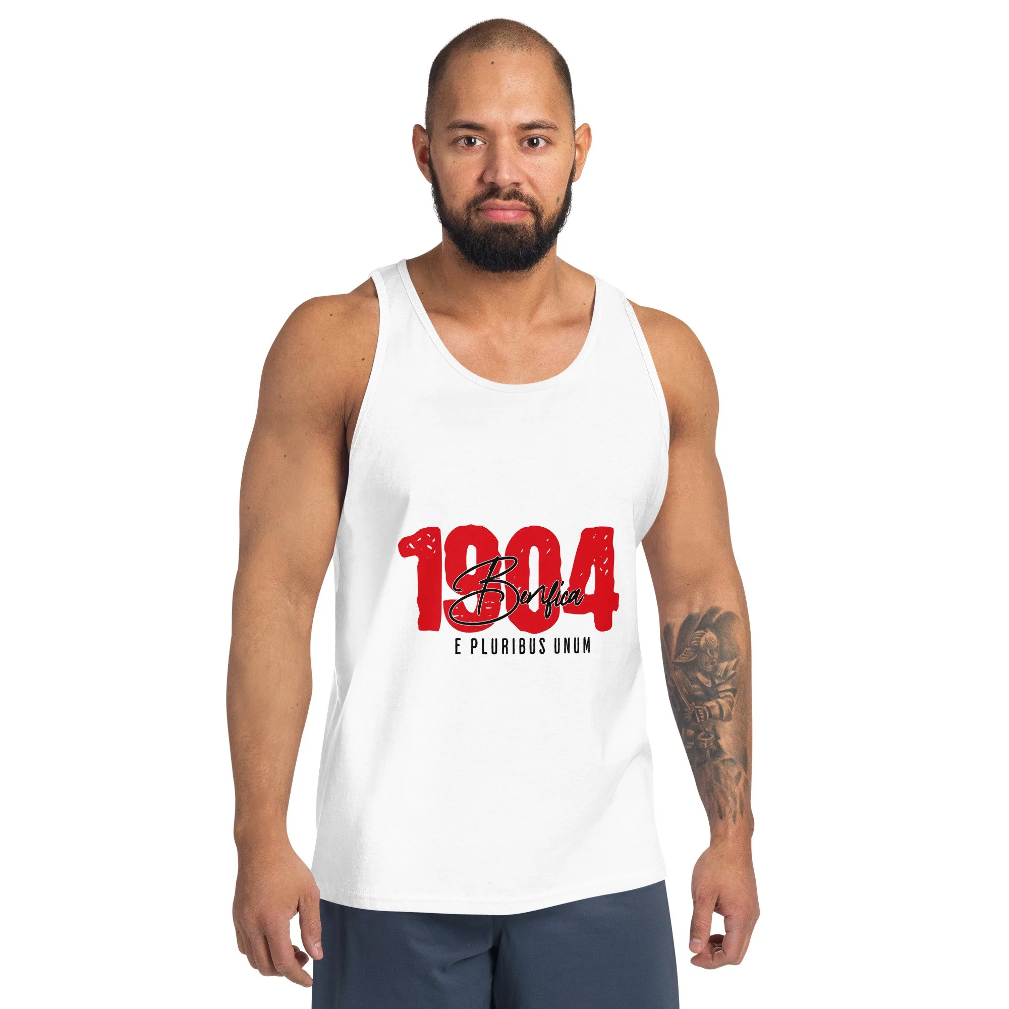 Tank Top Homem Benfica 1904 "E Pluribus Unum" | 100% Algodão Ring-Spun