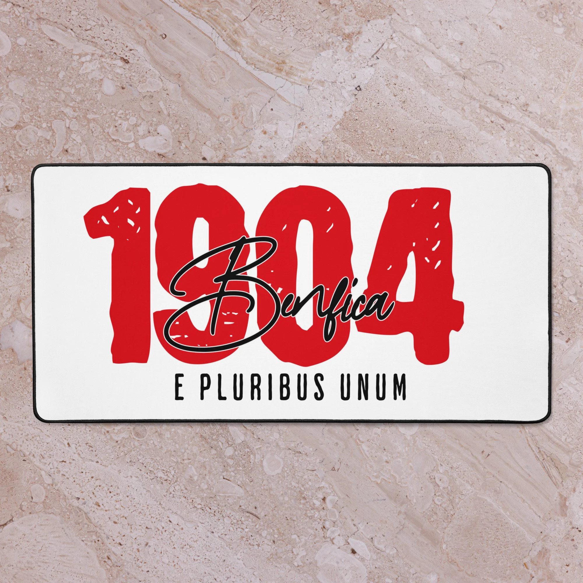 Desk Mat Benfica 1904 "E Pluribus Unum" | Anti-Derrapante | 3mm Espessura