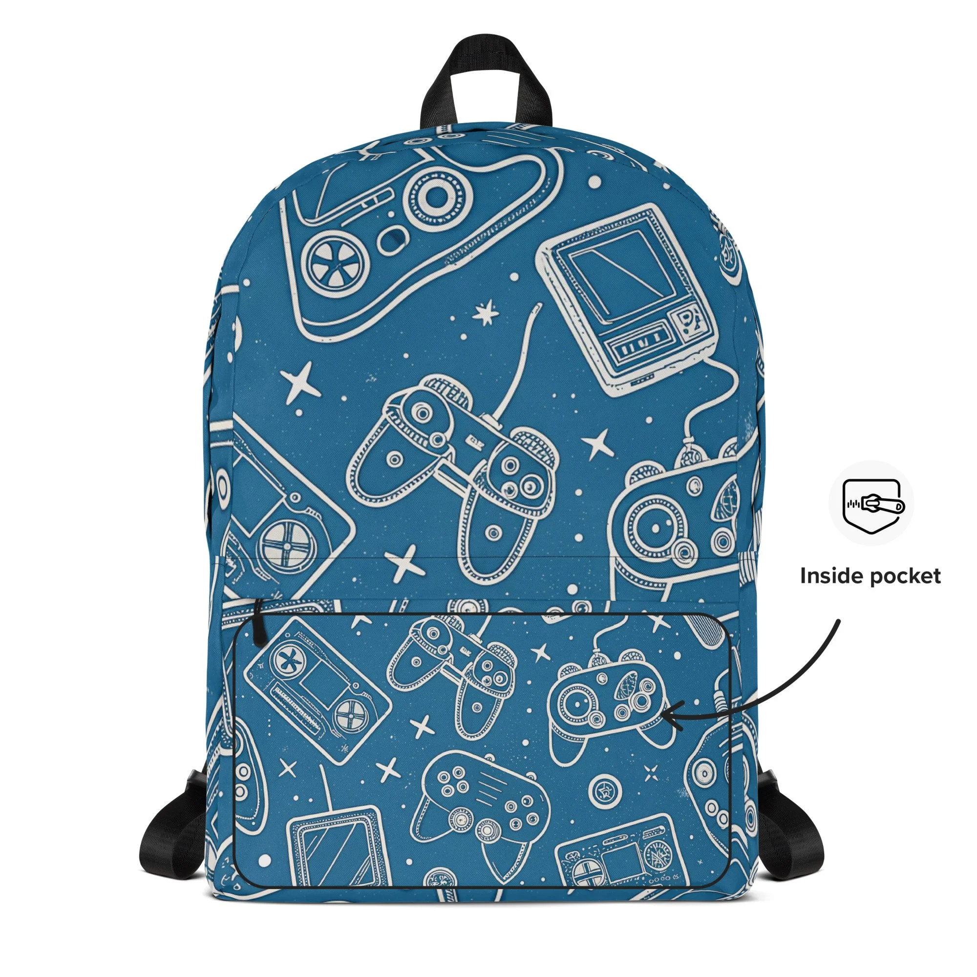 Mochila Gaming – Média, Resistente à Água com Compartimento para Portátil 15"