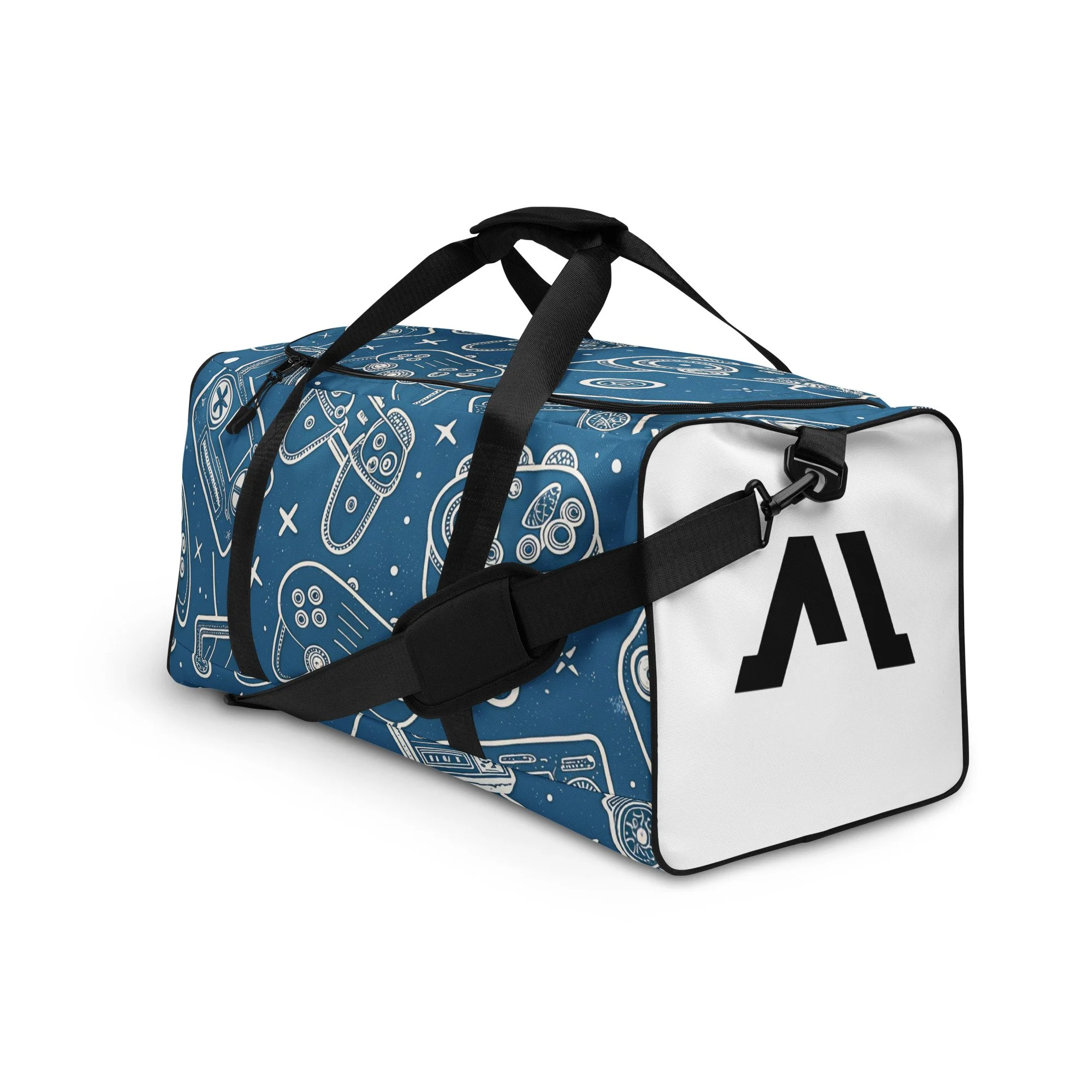 Saco Duffle Gaming – Saco Versátil para Viagem, Ginásio e Dia a Dia