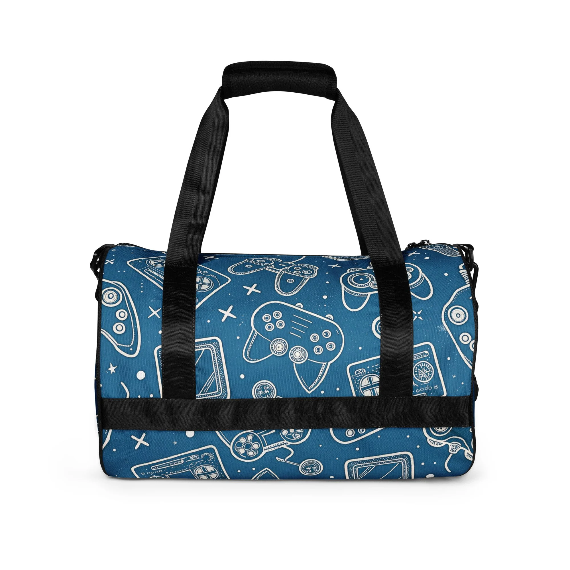 Saco de Ginásio All-Over Print Gaming – Saco de Treino Resistente e Espaçoso de 30L