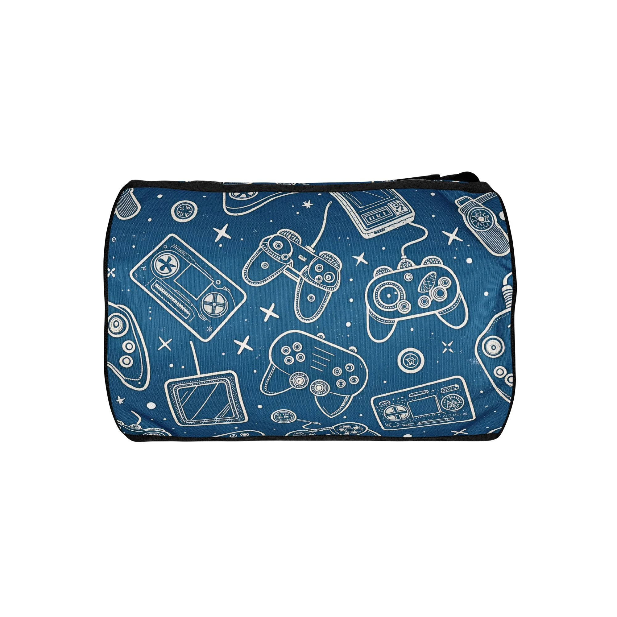 Saco de Ginásio All-Over Print Gaming – Saco de Treino Resistente e Espaçoso de 30L