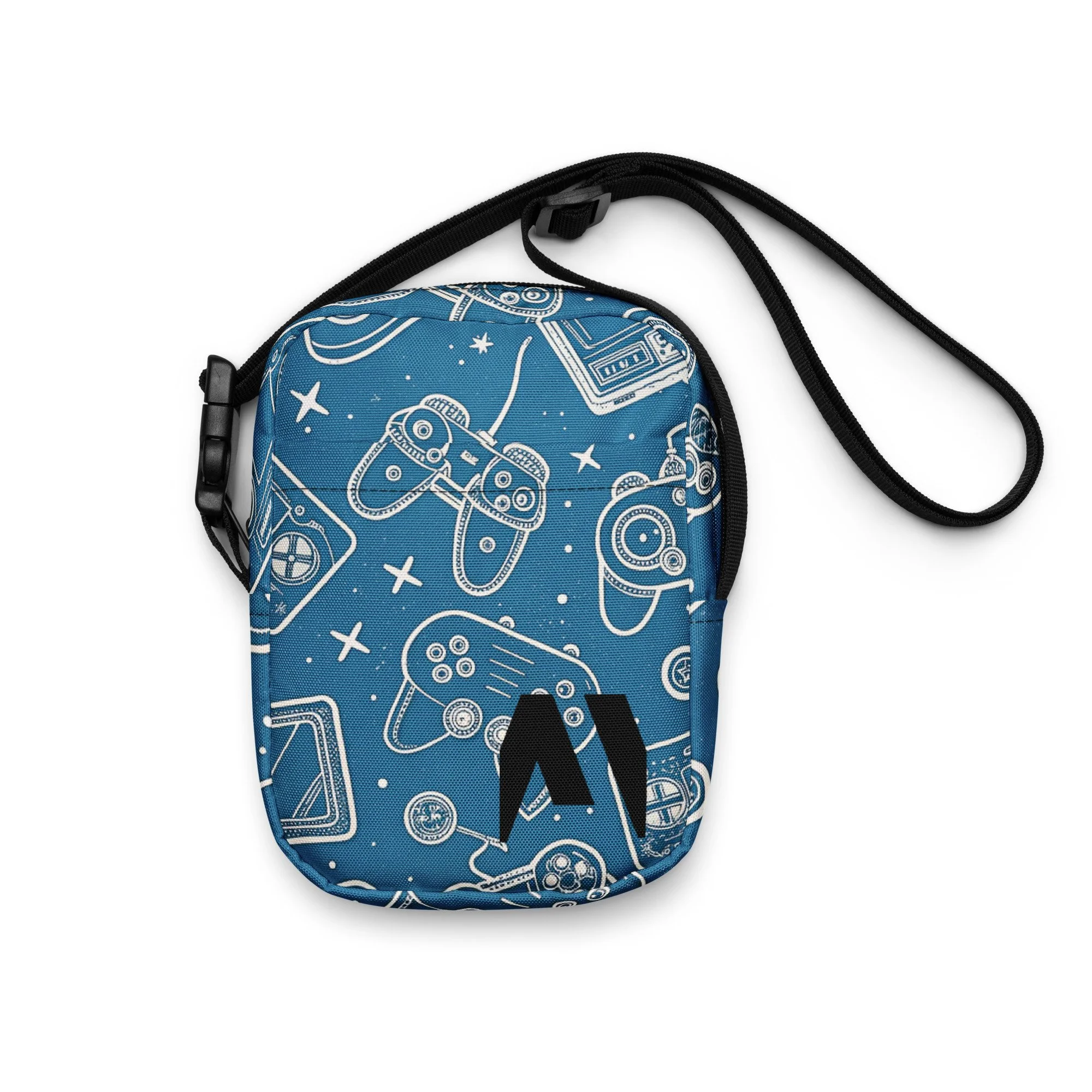 Bolsa Crossbody Utility Gaming – Pequena, Prática e Resistente à Água