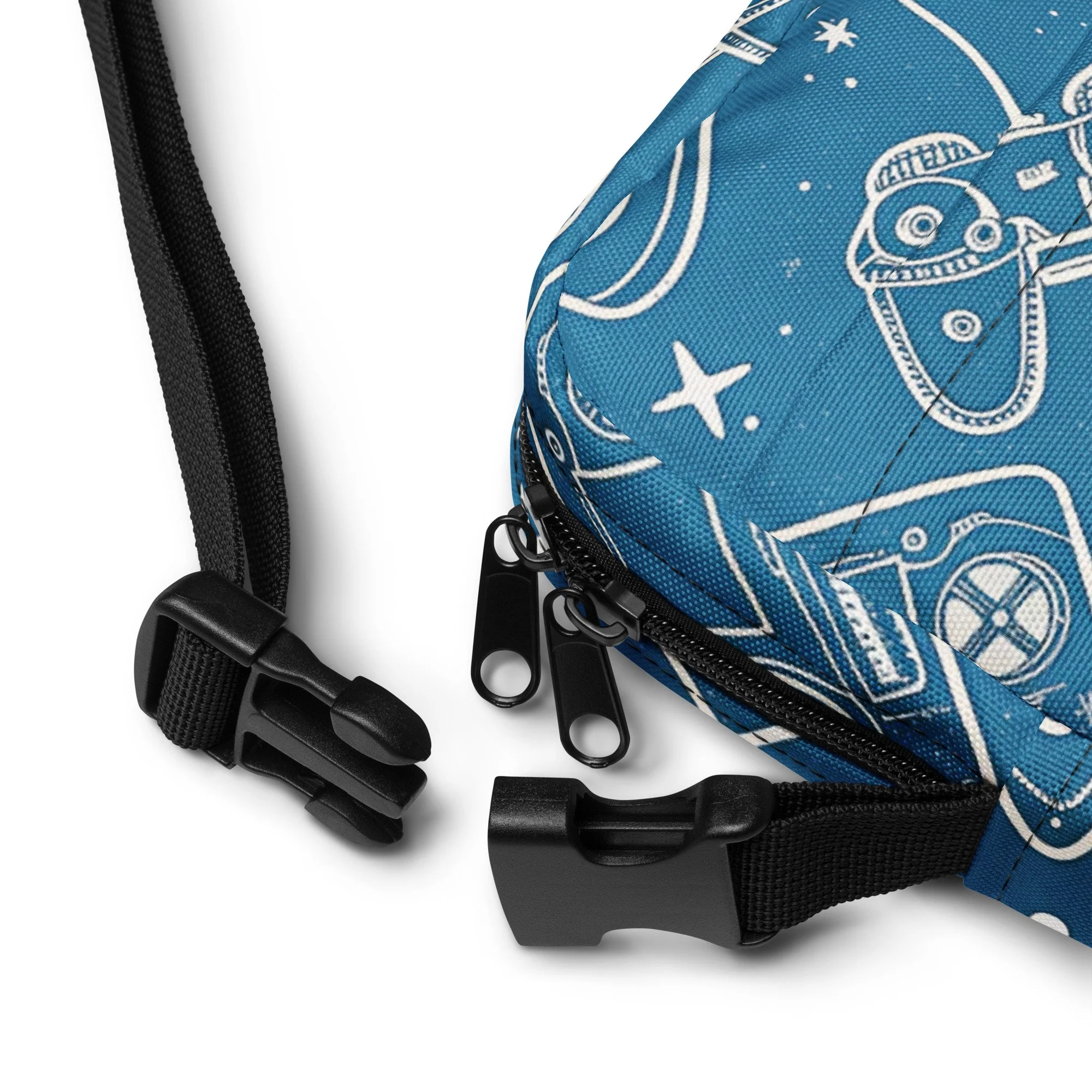 Bolsa Crossbody Utility Gaming – Pequena, Prática e Resistente à Água