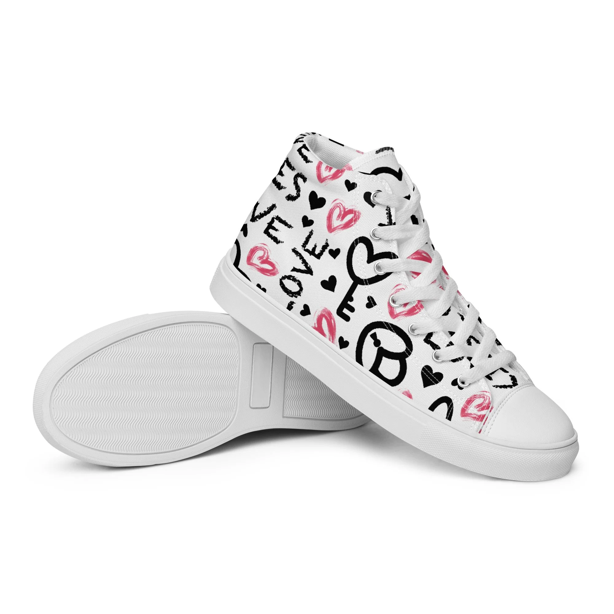 Sapatilhas High Top Canvas MT Gaming – Estilo Clássico e Conforto para Mulher