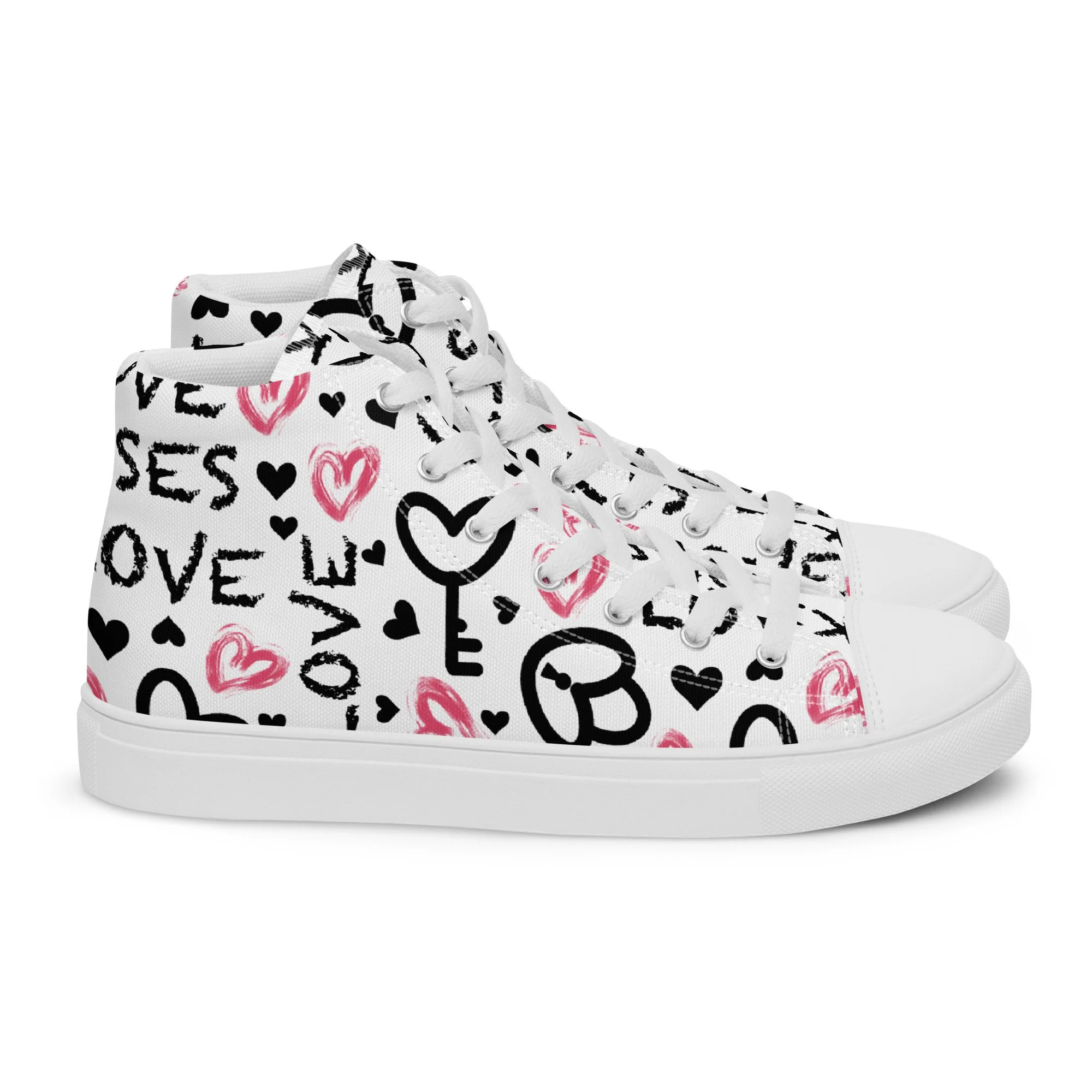 Sapatilhas High Top Canvas MT Gaming – Estilo Clássico e Conforto para Mulher