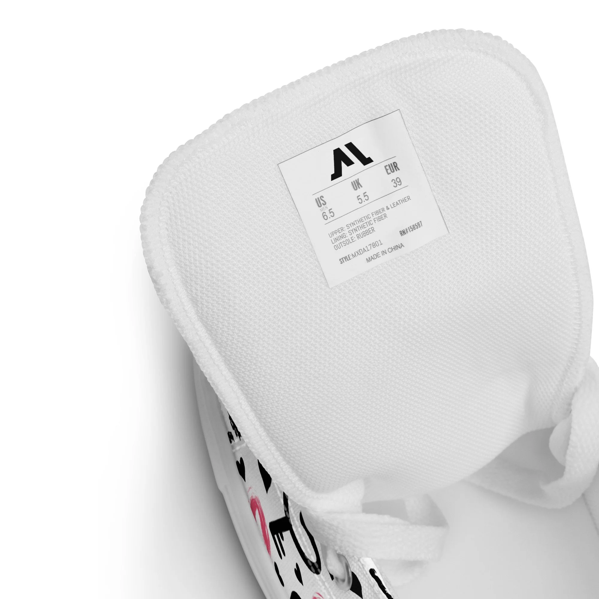 Sapatilhas High Top Canvas MT Gaming – Estilo Clássico e Conforto para Mulher