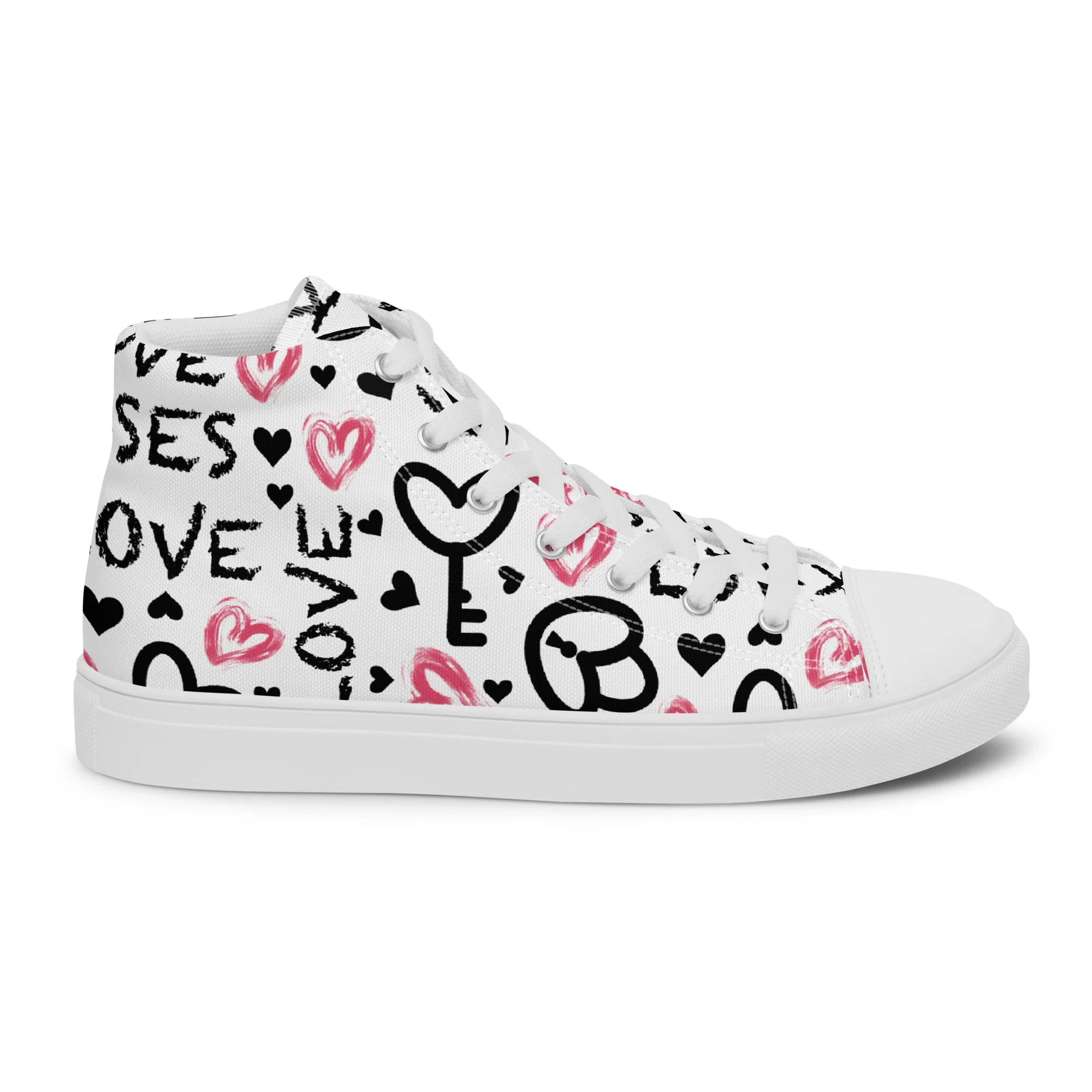 Sapatilhas High Top Canvas MT Gaming – Estilo Clássico e Conforto para Mulher