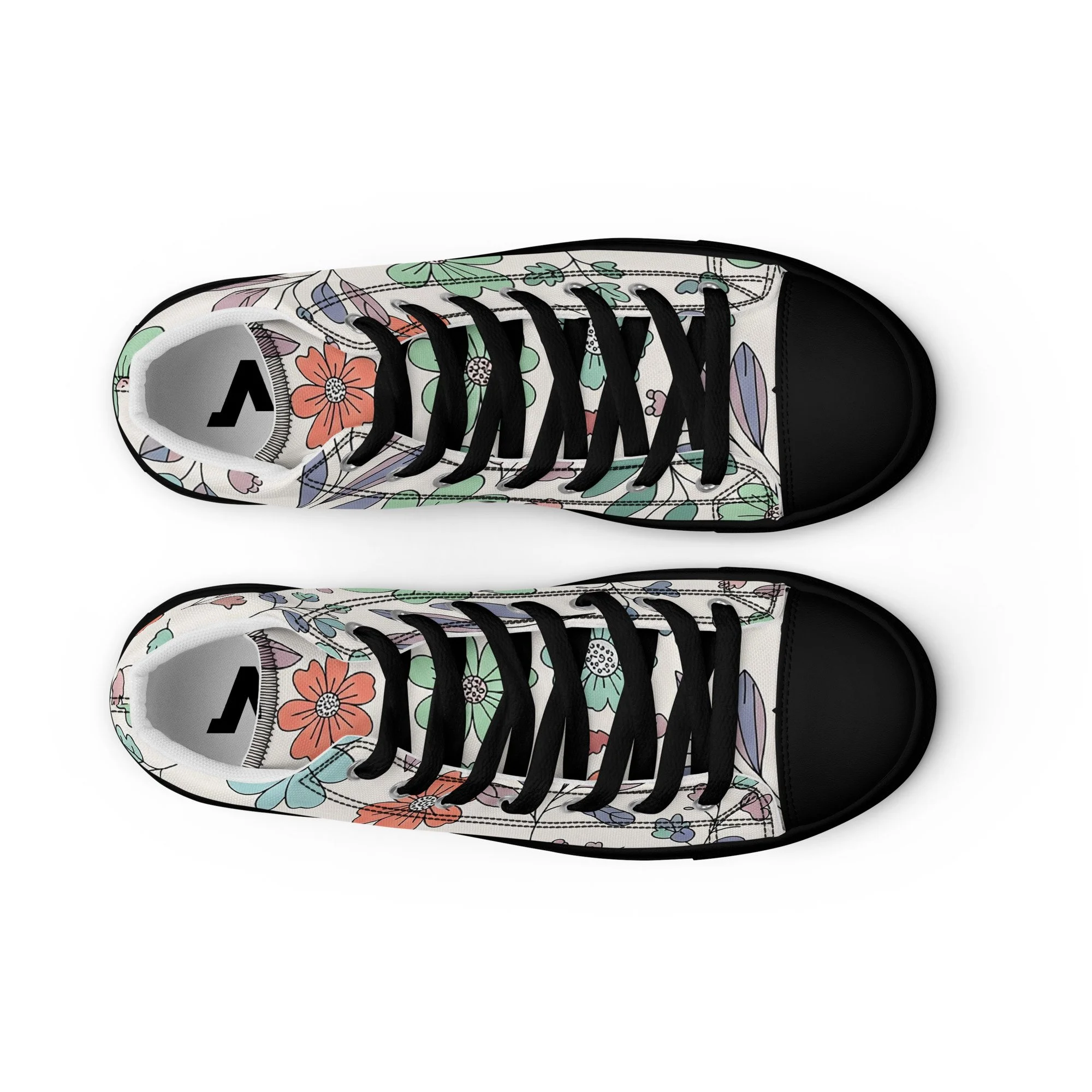 Sapatilhas High Top Canvas para Mulher – Clássicas, Confortáveis e com Biqueira Sintética