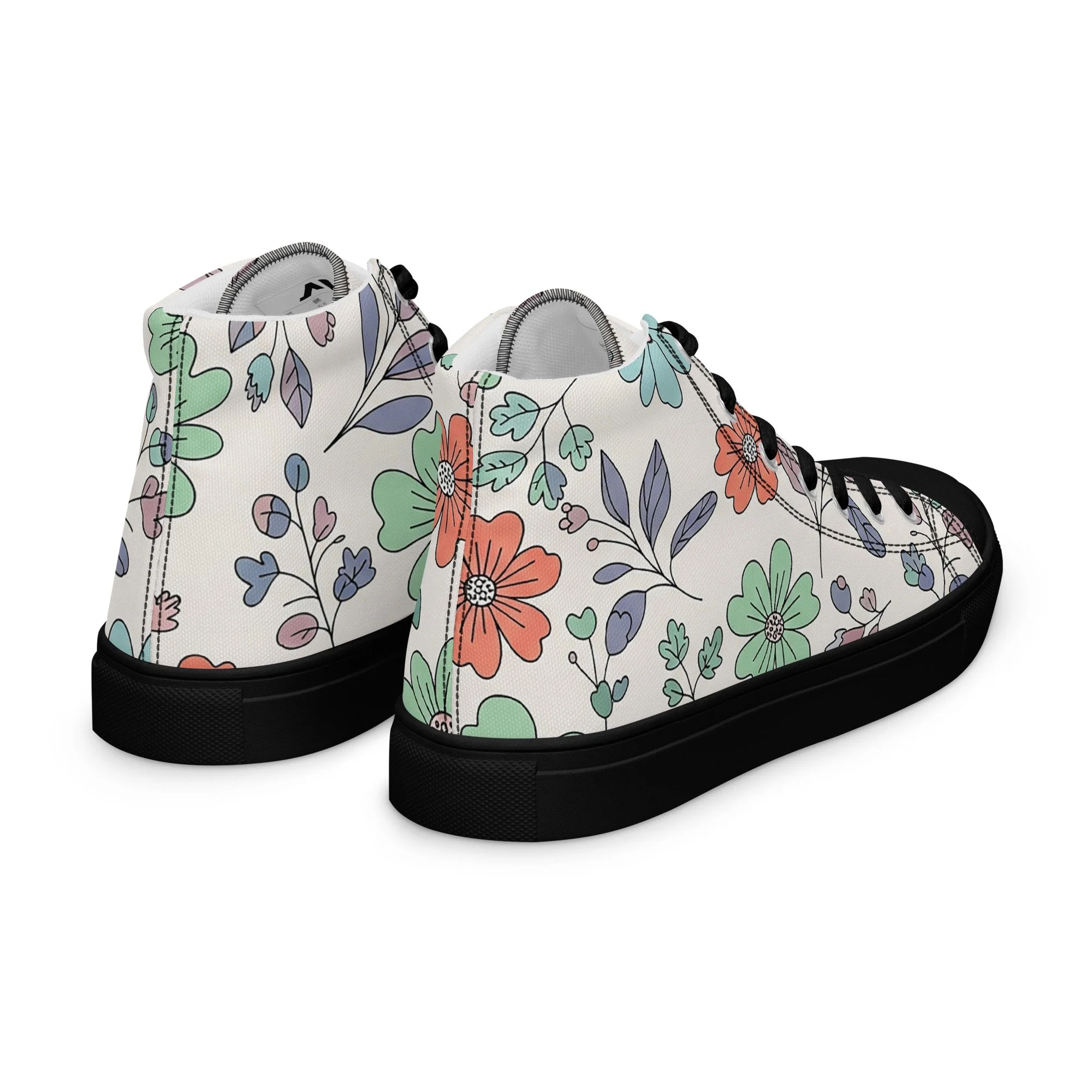 Sapatilhas High Top Canvas para Mulher – Clássicas, Confortáveis e com Biqueira Sintética