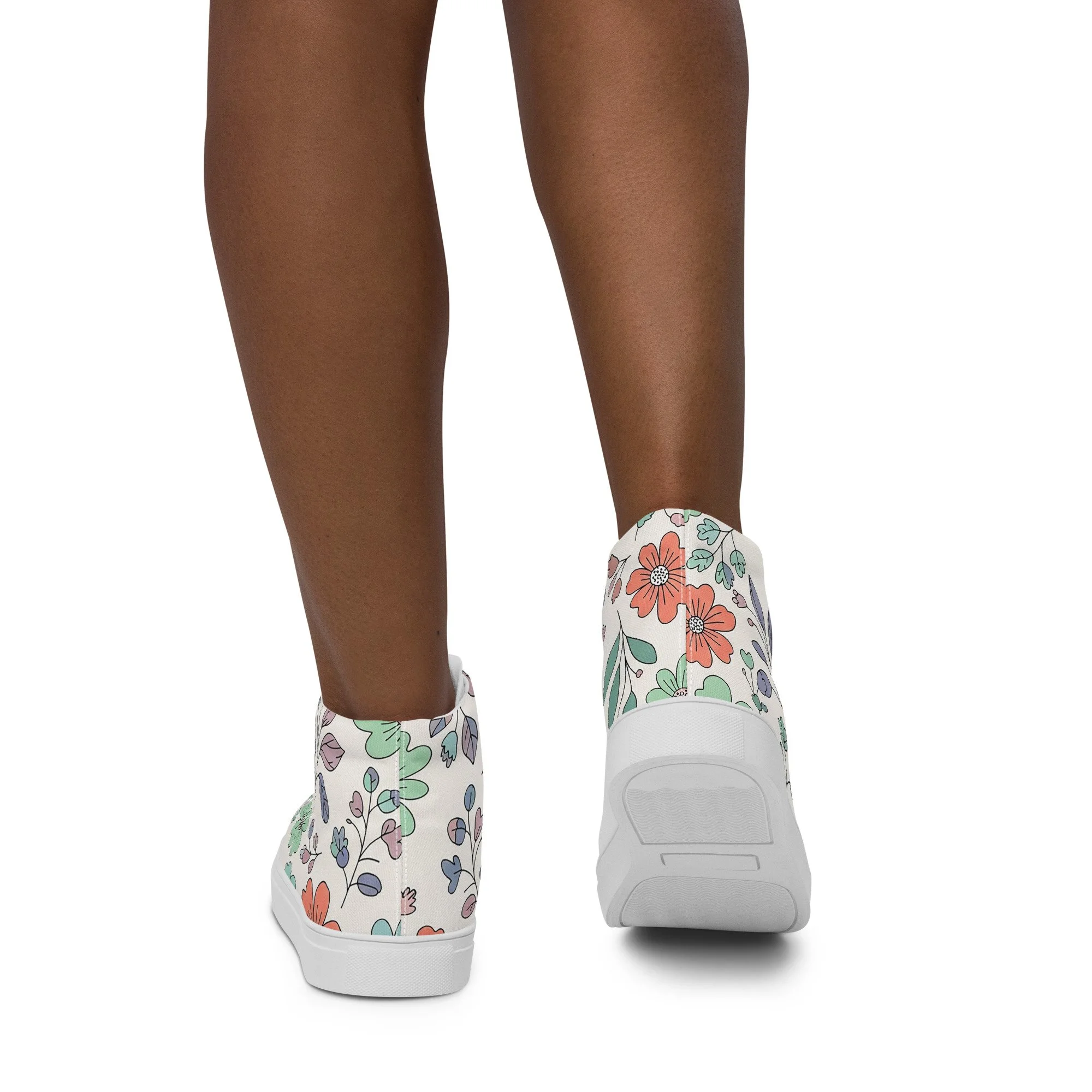 Sapatilhas High Top Canvas para Mulher – Clássicas, Confortáveis e com Biqueira Sintética