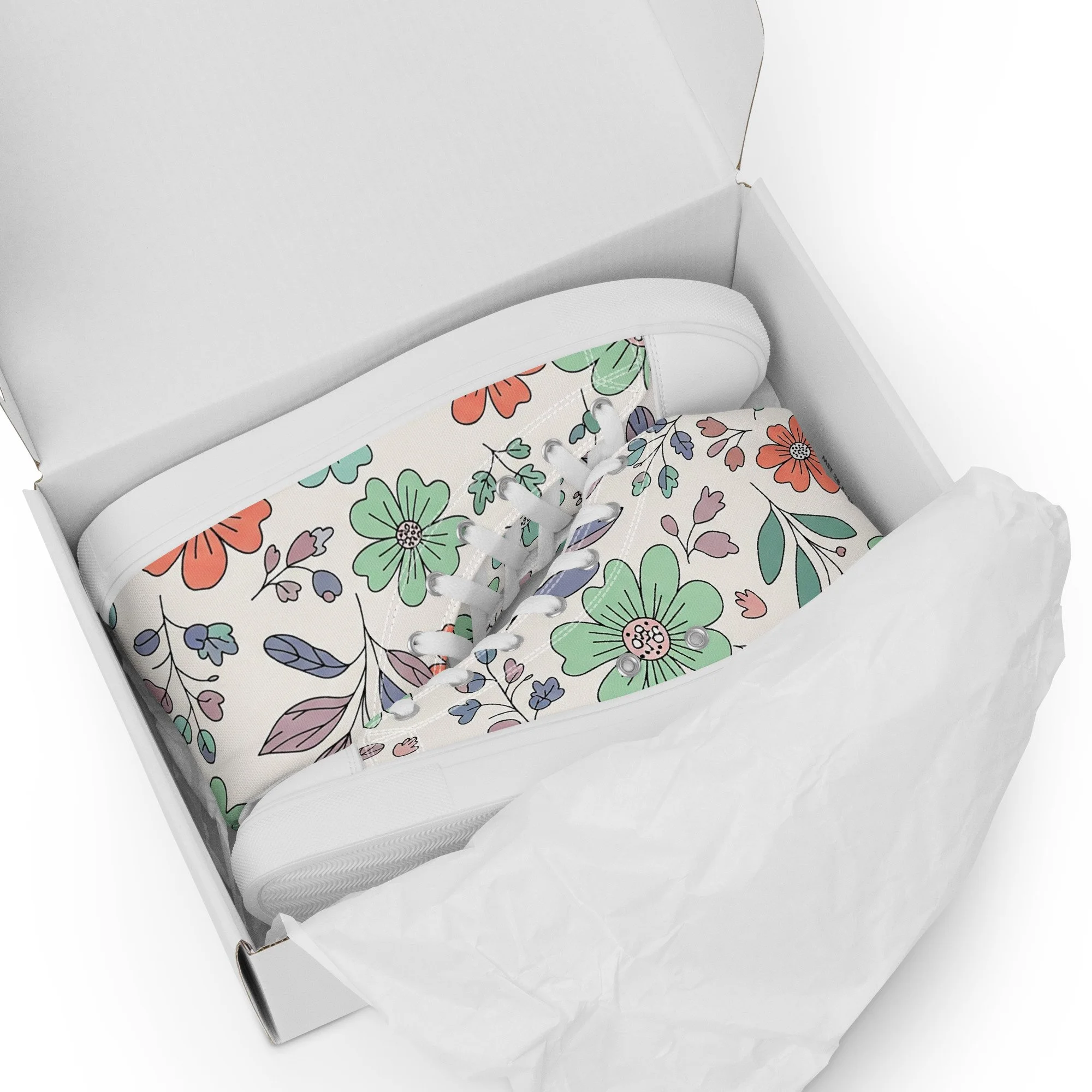 Sapatilhas High Top Canvas para Mulher – Clássicas, Confortáveis e com Biqueira Sintética