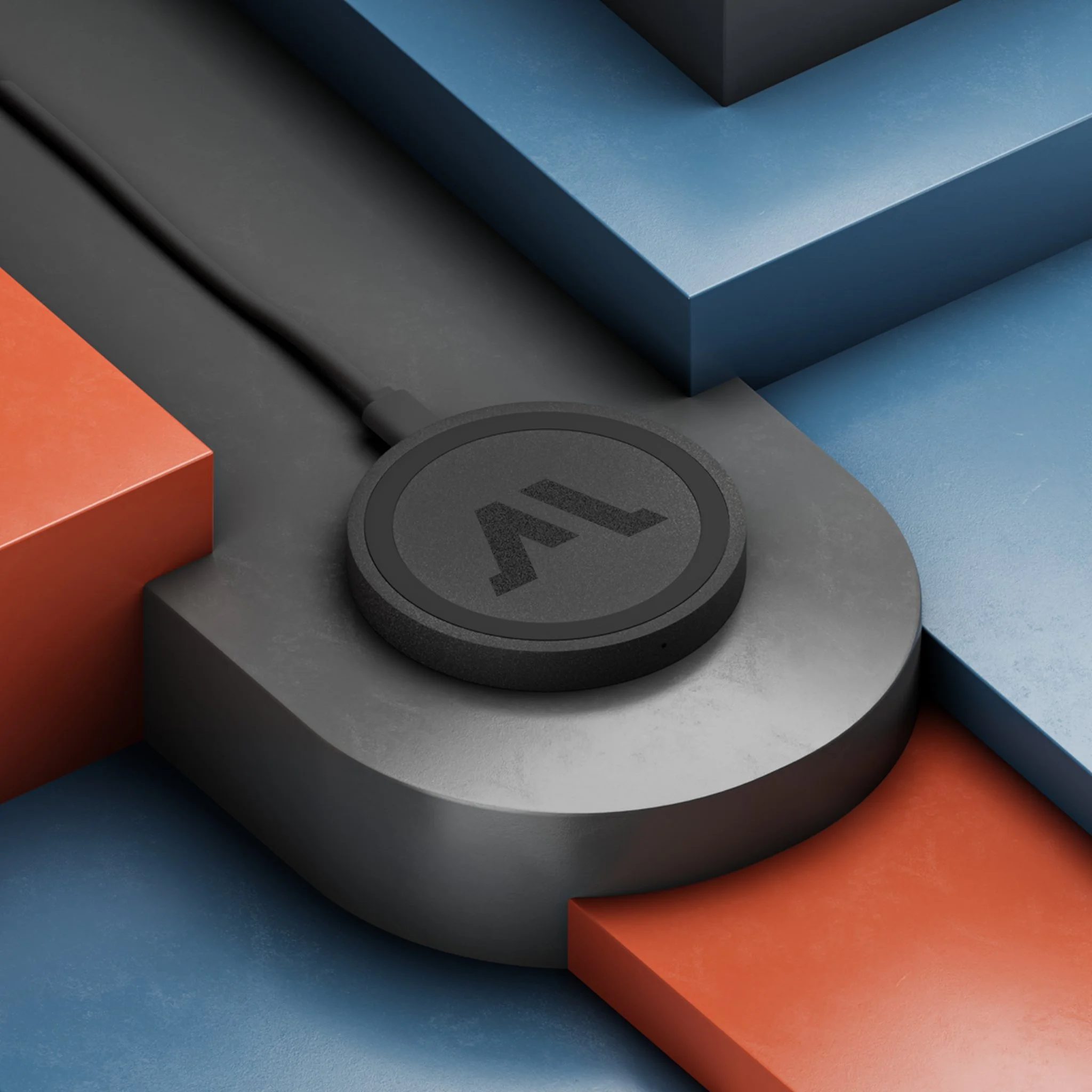 Base de Carregamento Sem Fios MT Gaming – Carregador Rápido Qi