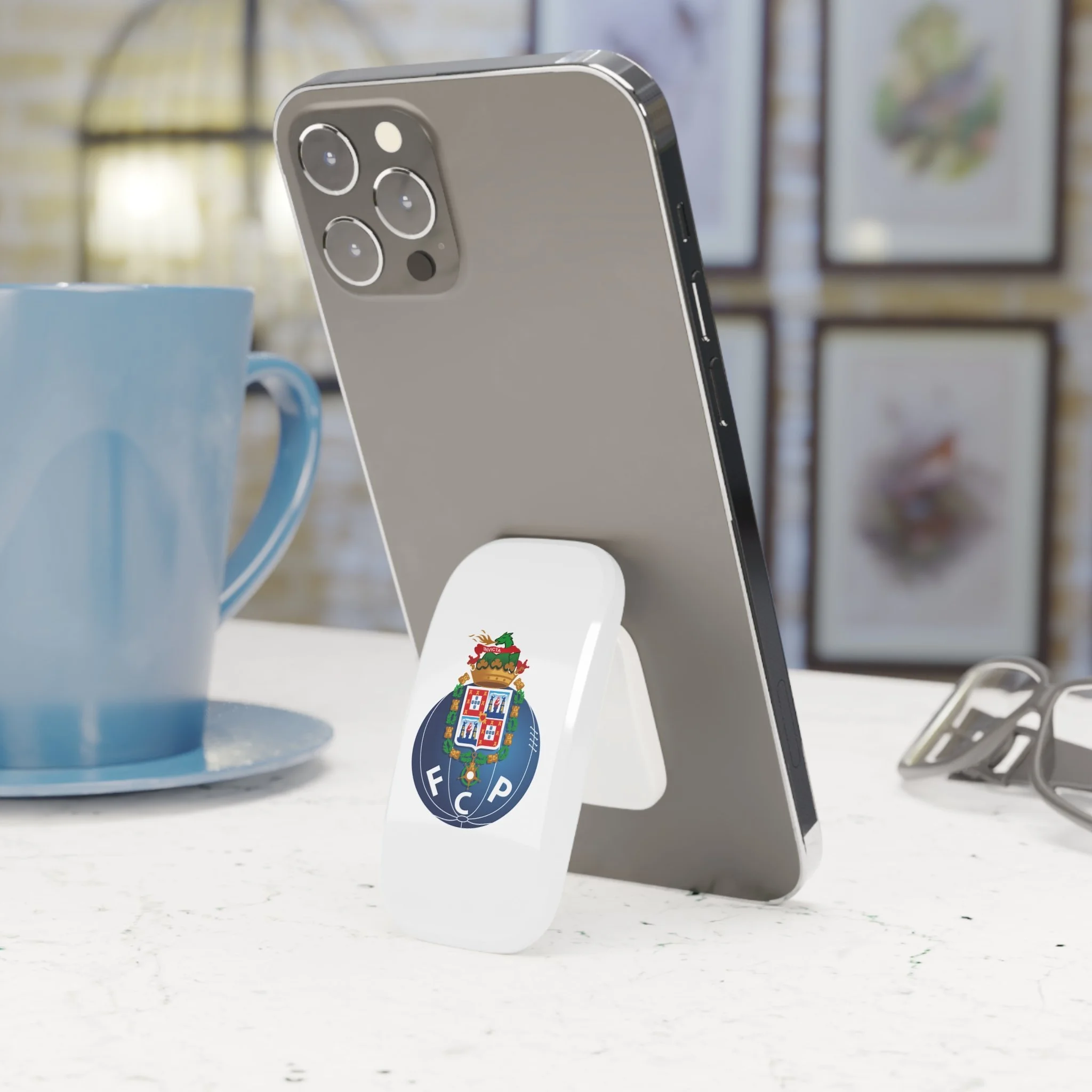 Suporte de Telemóvel com Brasão do FC Porto – Grip e Suporte para Telefone