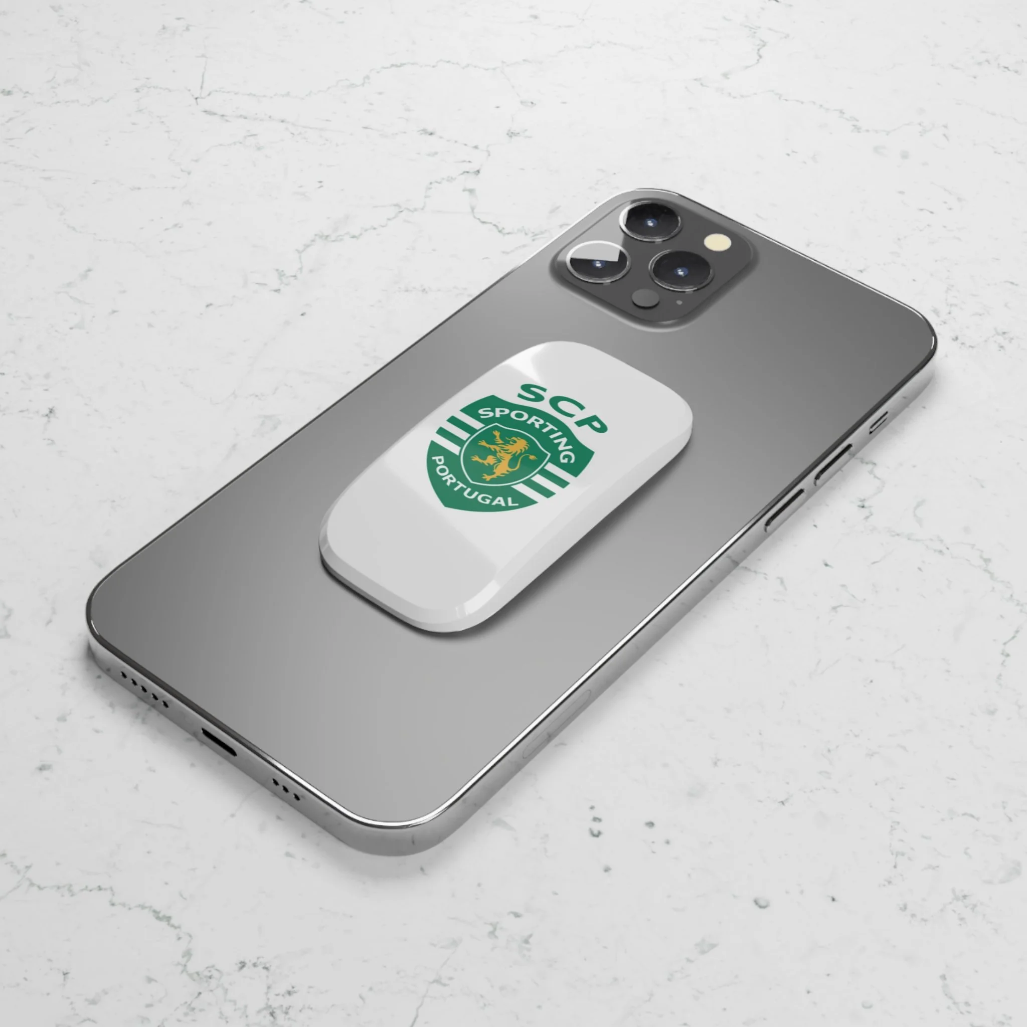 Suporte de Telemóvel Sporting C. Portugal – Grip e Suporte Abrível (Clamshell)