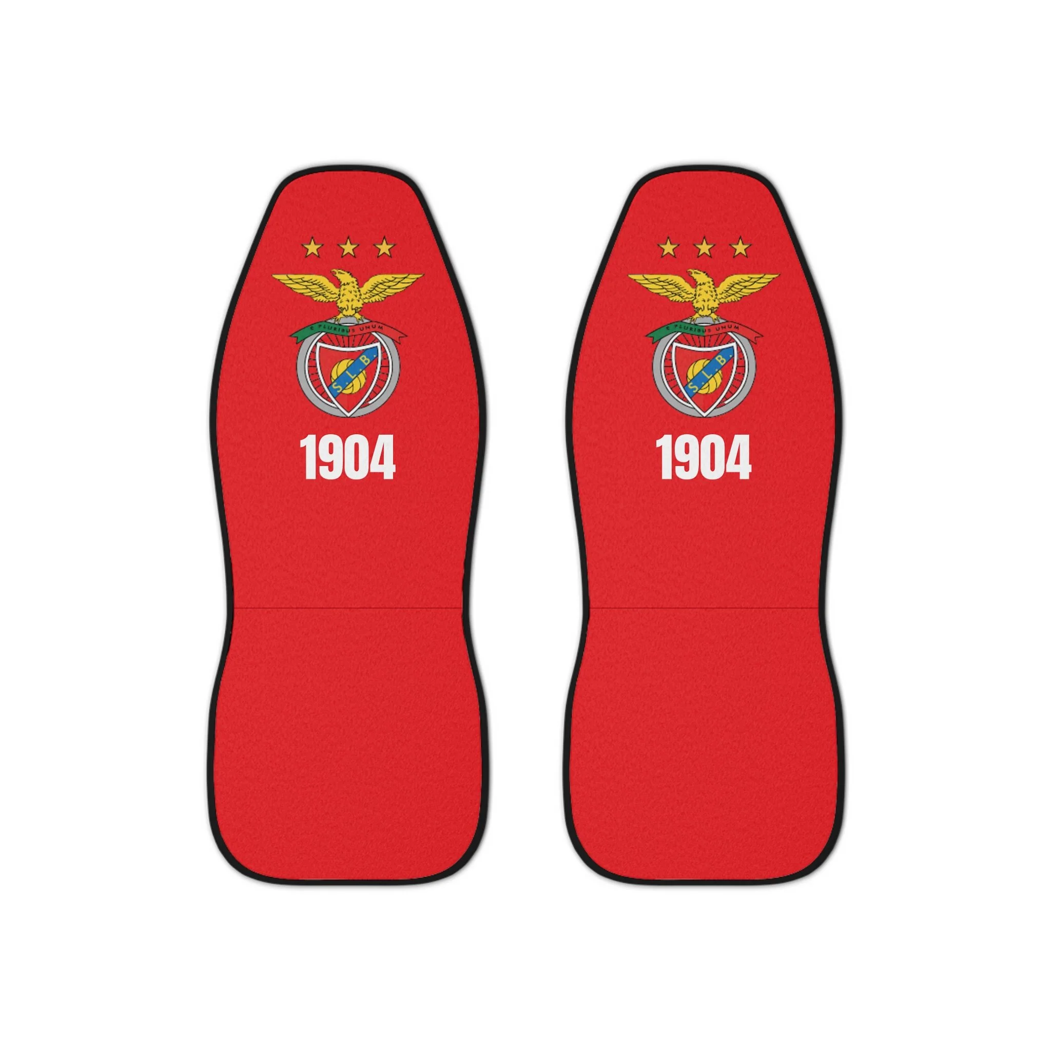Capas para Bancos de Carro Benfica 1904 – Vermelhas com Emblema do Clube