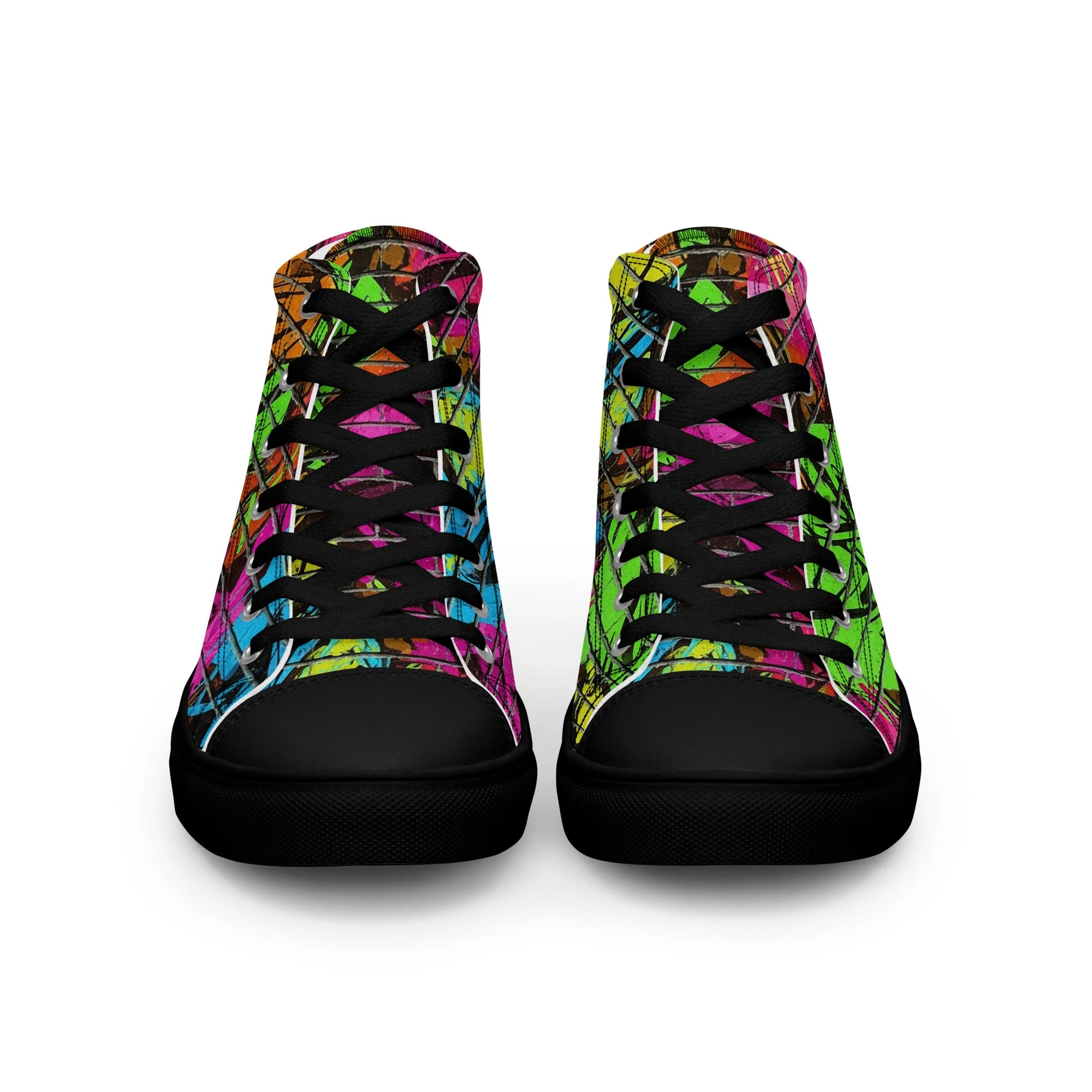 Sapatilhas High Top Canvas para Homem – Estilo Urbano e Confortáveis