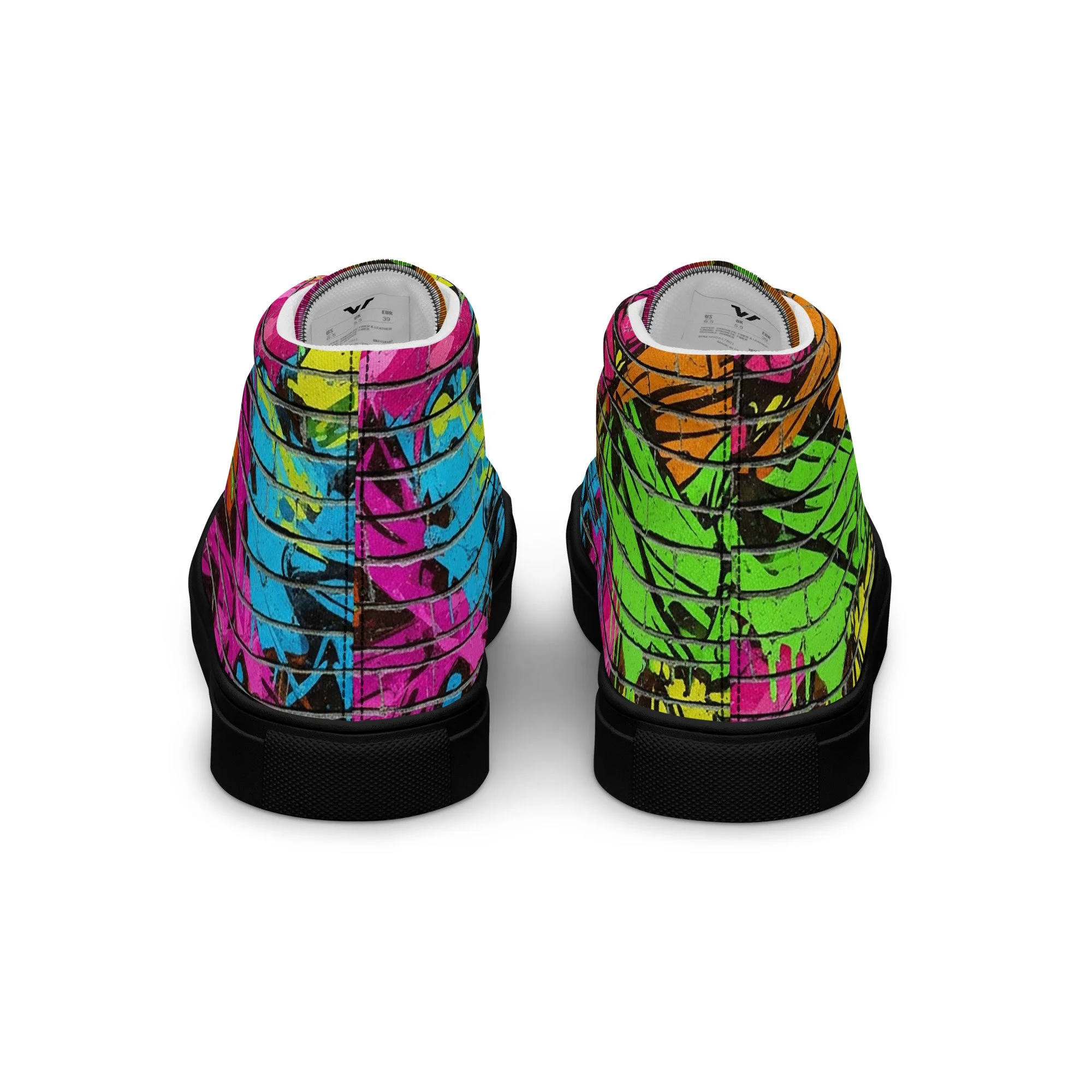 Sapatilhas High Top Canvas para Homem – Estilo Urbano e Confortáveis