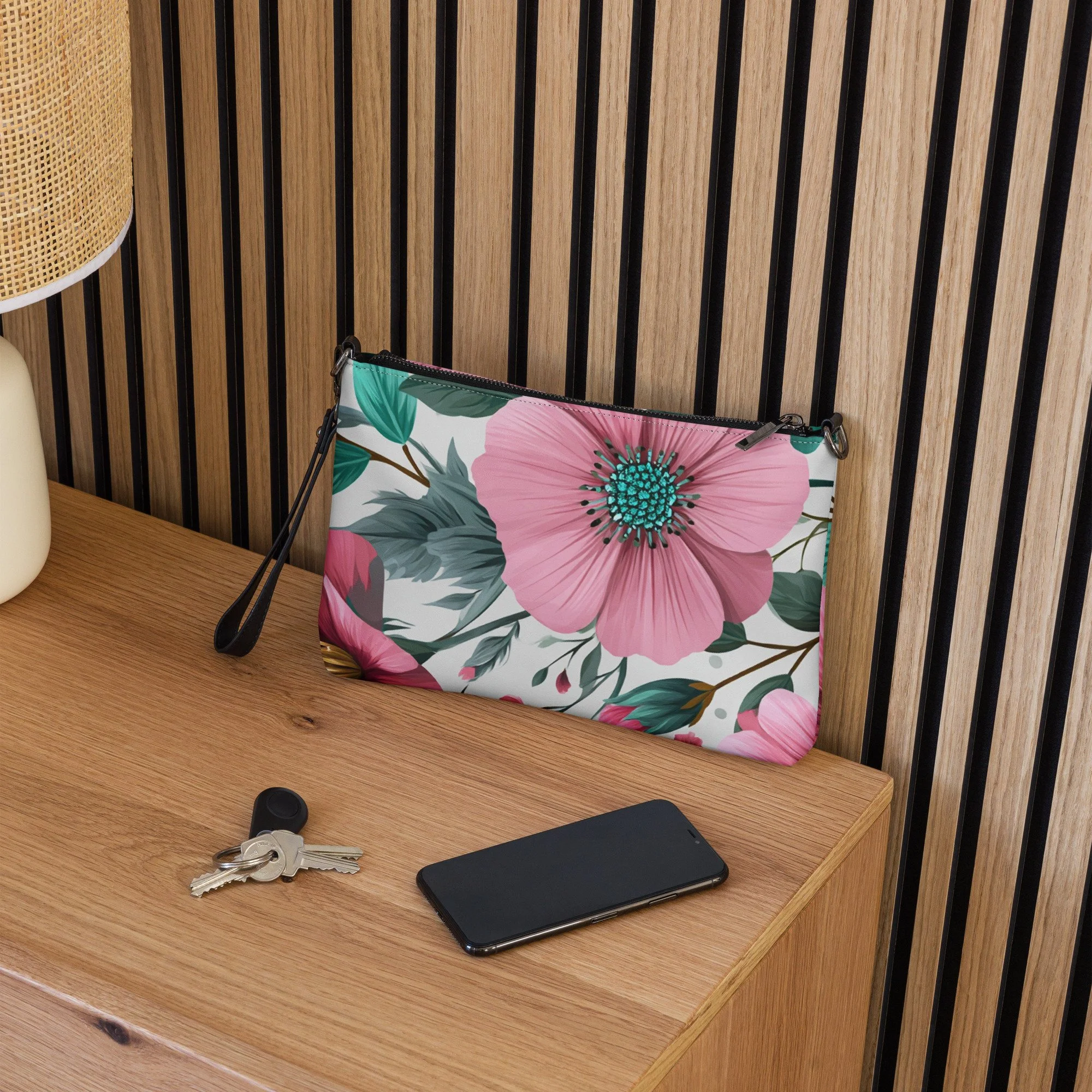 Bolsa Crossbody em Pele Sintética – Versátil, com Alças Removíveis e Organização Interior