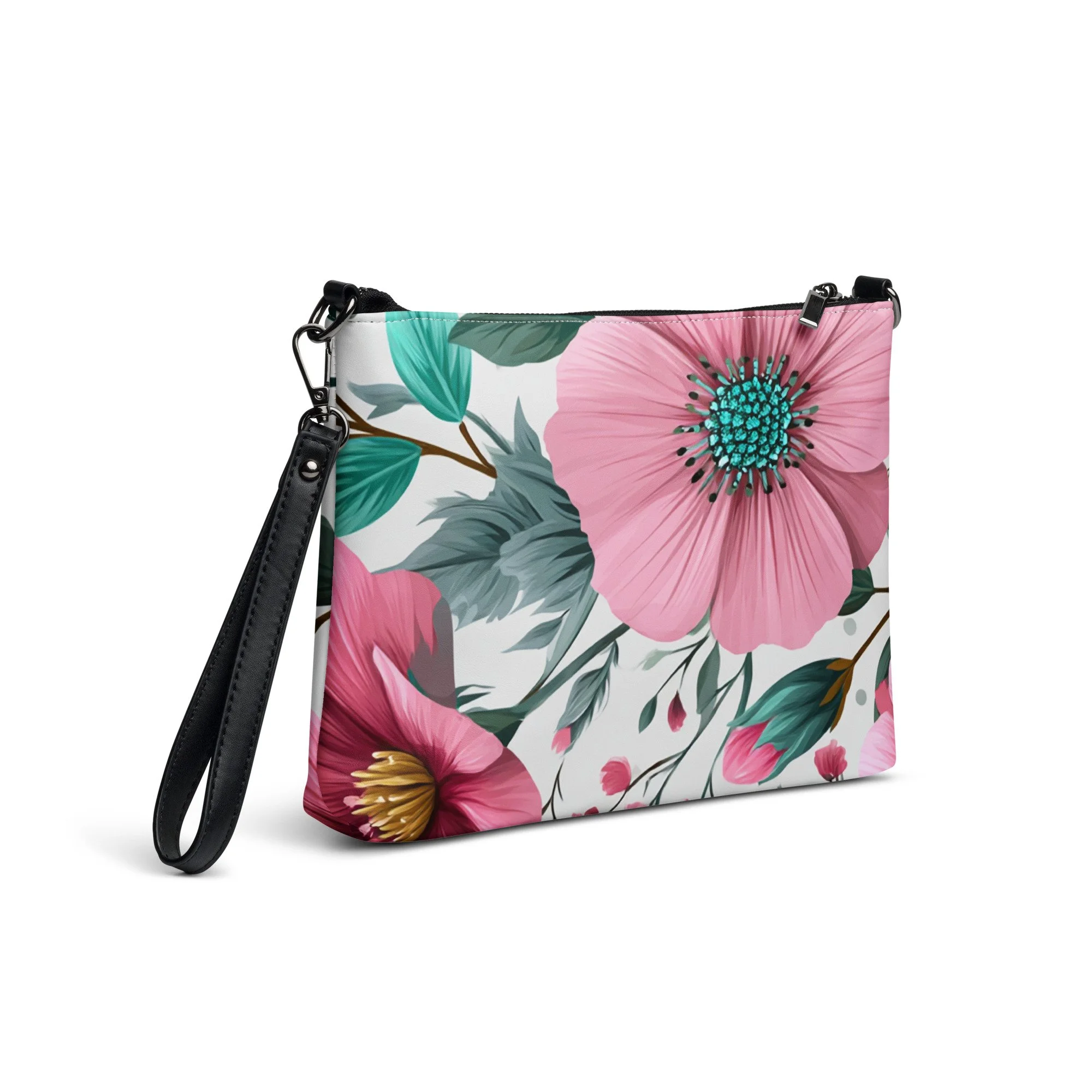 Bolsa Crossbody em Pele Sintética – Versátil, com Alças Removíveis e Organização Interior