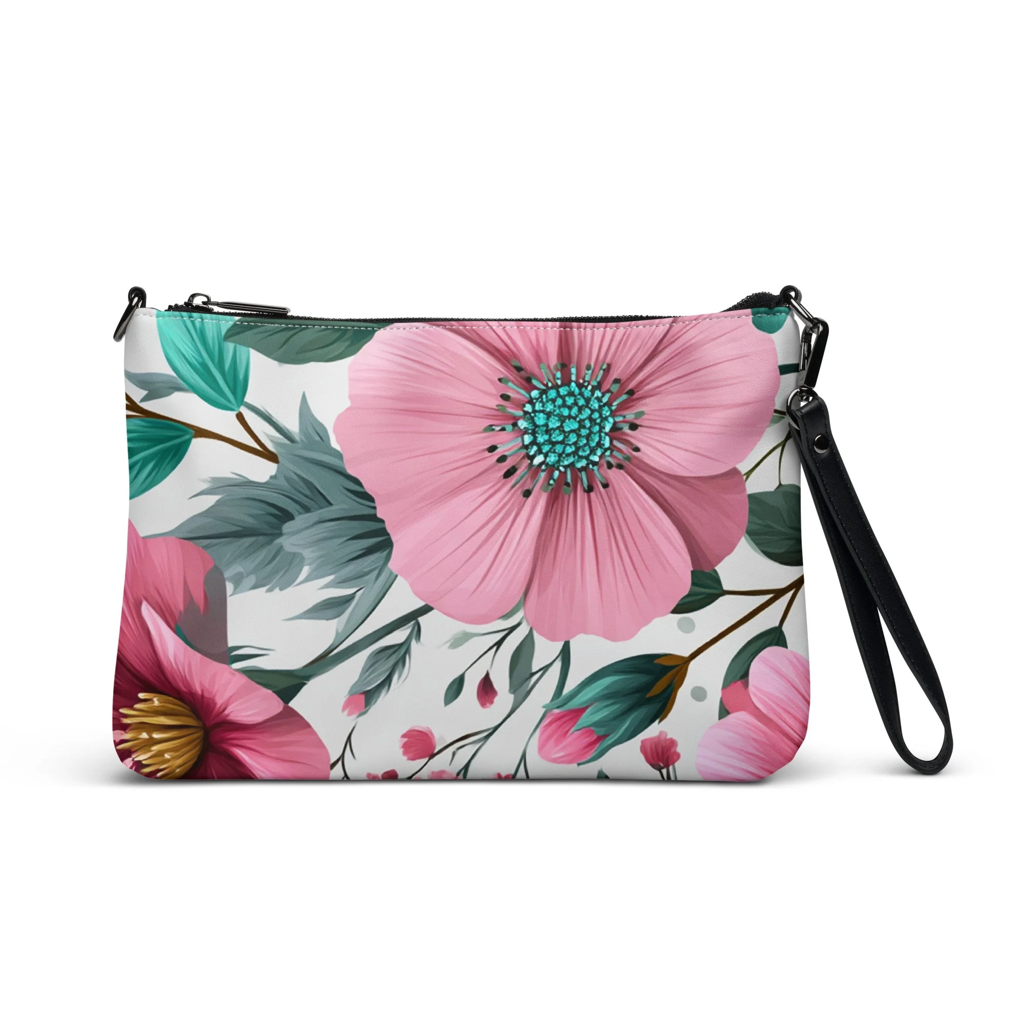 Bolsa Crossbody em Pele Sintética – Versátil, com Alças Removíveis e Organização Interior