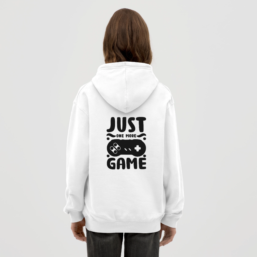 Hoodie Unissexo "JUST ONE MORE GAME" MT Gaming – Quente, Confortável e com Capuz