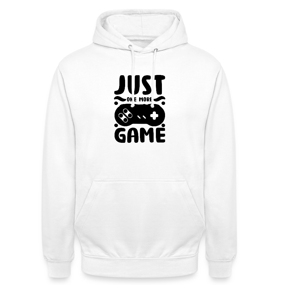 Hoodie Unissexo "JUST ONE MORE GAME" MT Gaming – Quente, Confortável e com Capuz