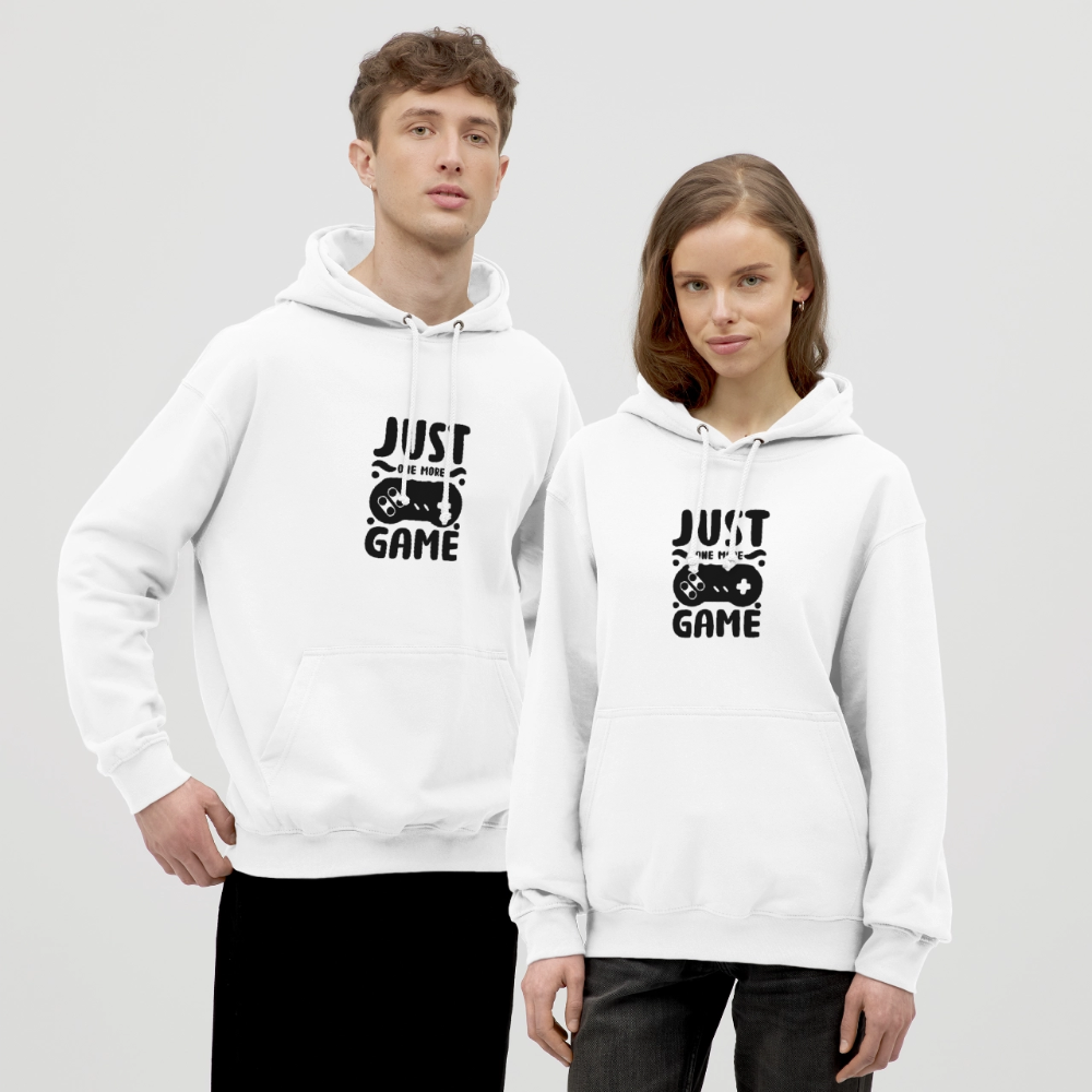 Hoodie Unissexo "JUST ONE MORE GAME" MT Gaming – Quente, Confortável e com Capuz