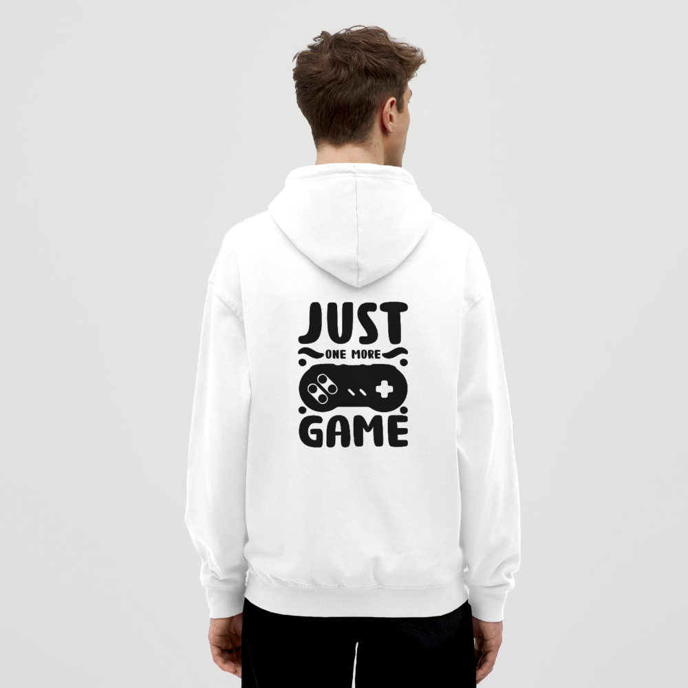 Hoodie Unissexo "JUST ONE MORE GAME" MT Gaming – Quente, Confortável e com Capuz