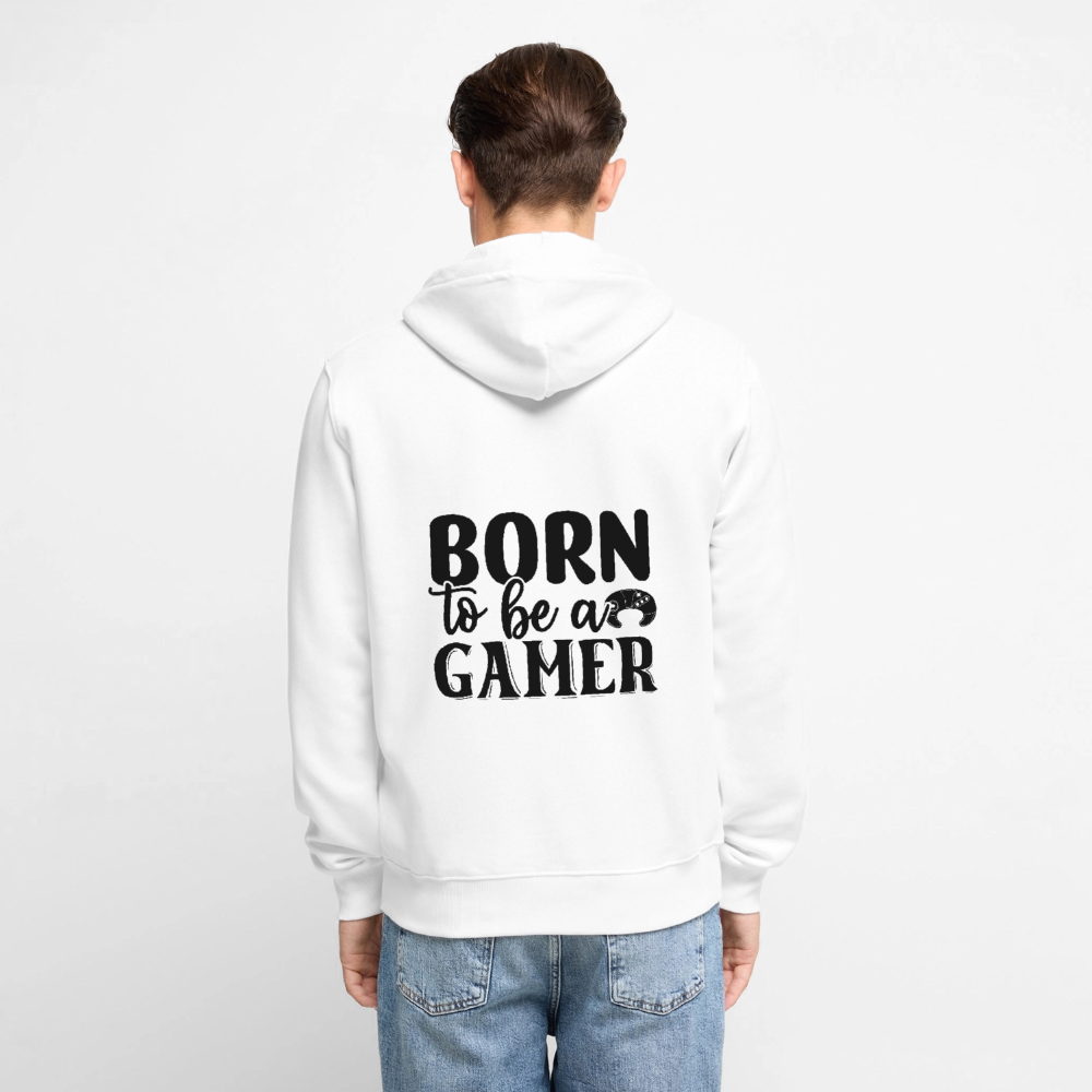 Casaco com Capuz Premium "BORN TO BE A GAMER" para Homem – MT Gaming
