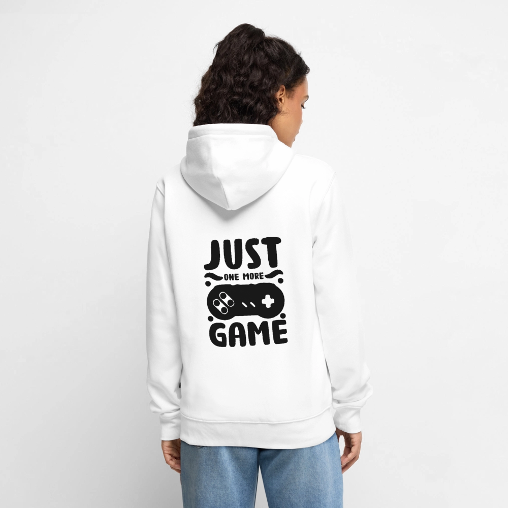 Casaco com Capuz Premium "JUST ONE MORE GAME" para Homem – MT Gaming