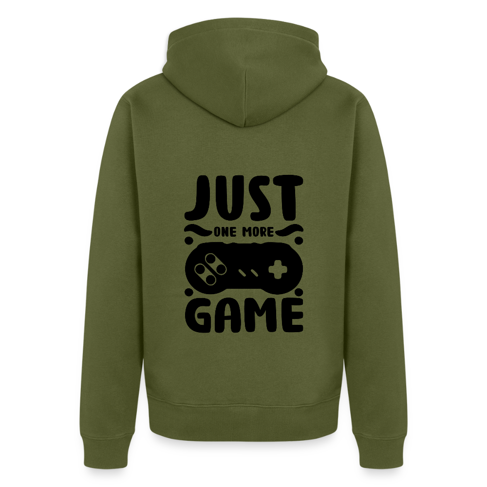 Casaco com Capuz Premium "JUST ONE MORE GAME" para Homem – MT Gaming