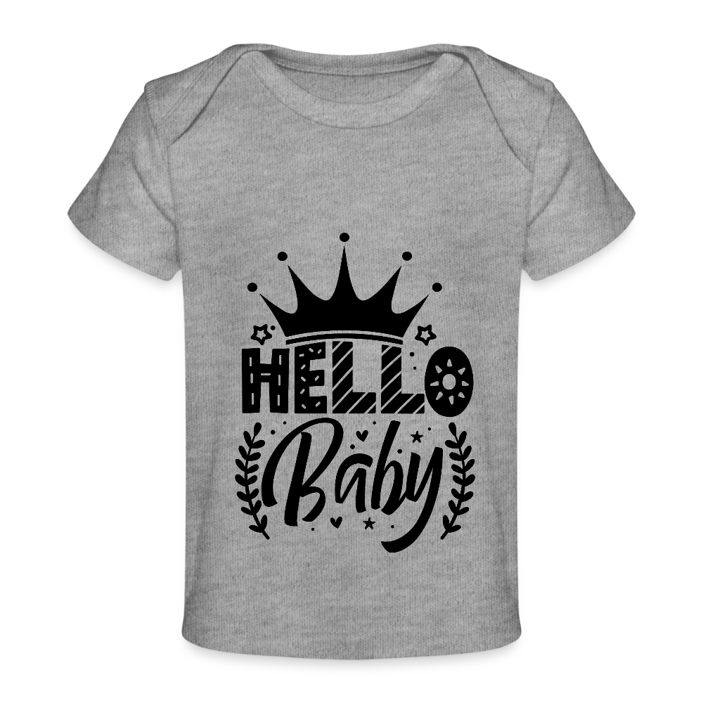 T-shirt de Bebé em Algodão Orgânico – Toque Suave e Conforto Ideal