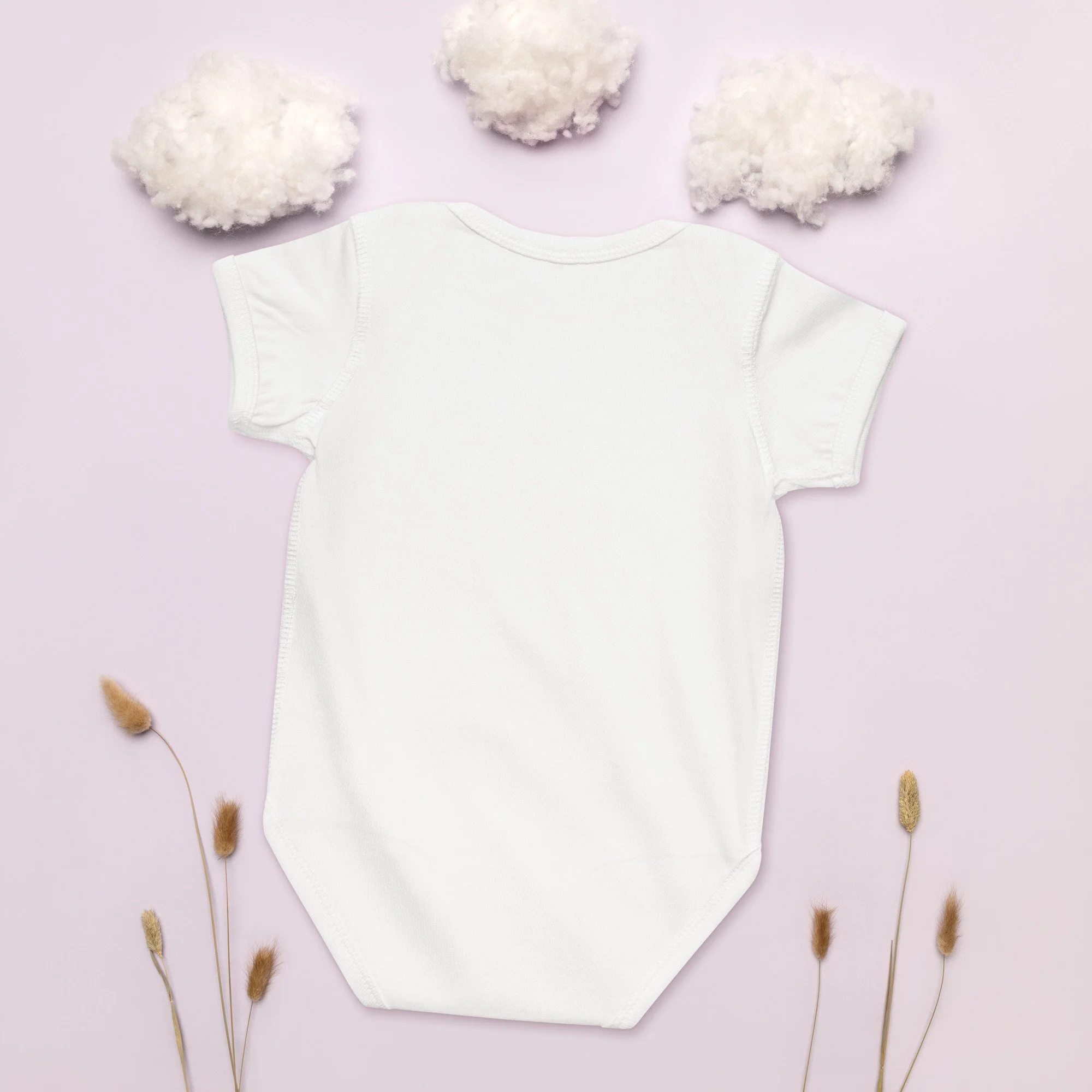 Body de Bebé em Jersey "HELLO BABY" – Toque Suave e Conforto Diário