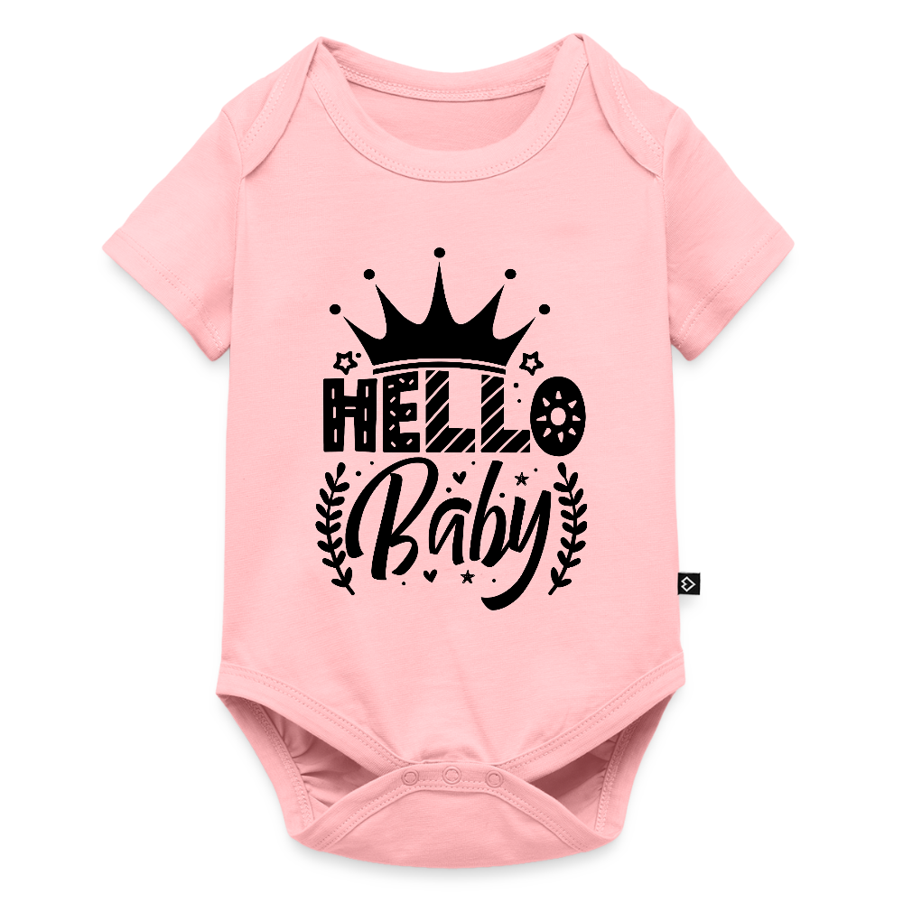 Body de Bebé Manga Curta Orgânico – Fresco, Confortável e de Fácil Utilização