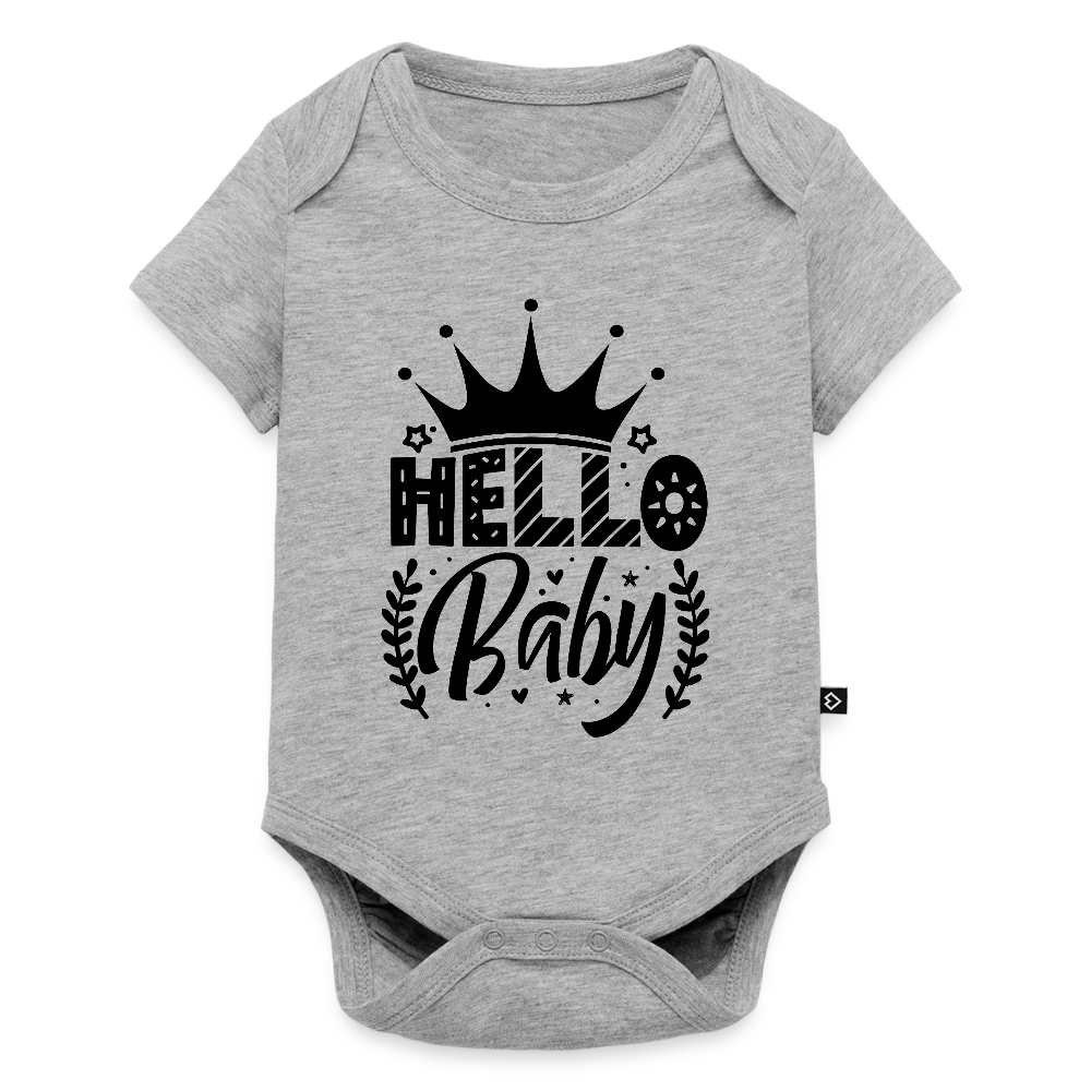 Body de Bebé Manga Curta Orgânico – Fresco, Confortável e de Fácil Utilização